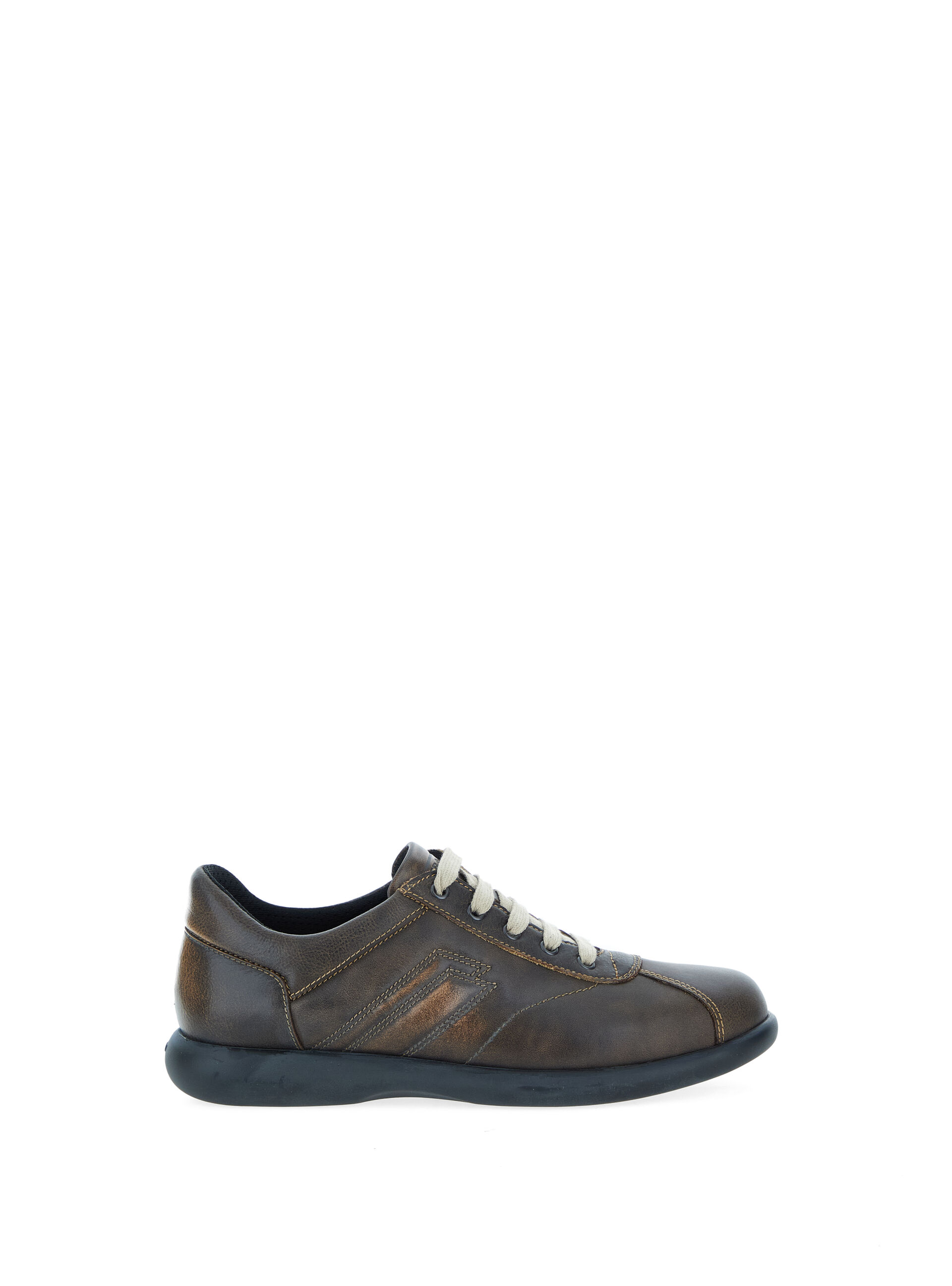 FRAU Sneakers in pelle MARRONE