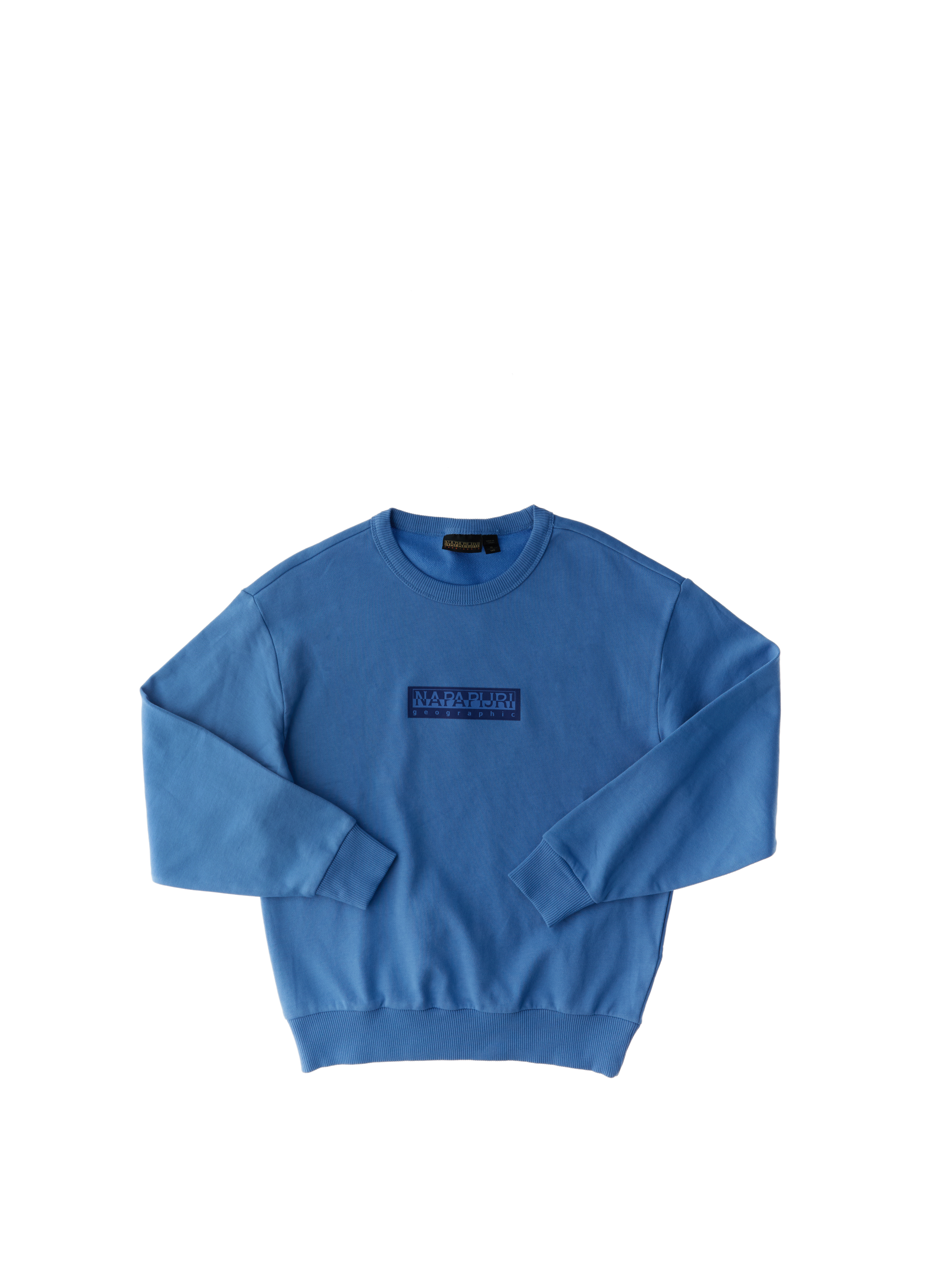 Napapijri Felpa girocollo AZZURRO