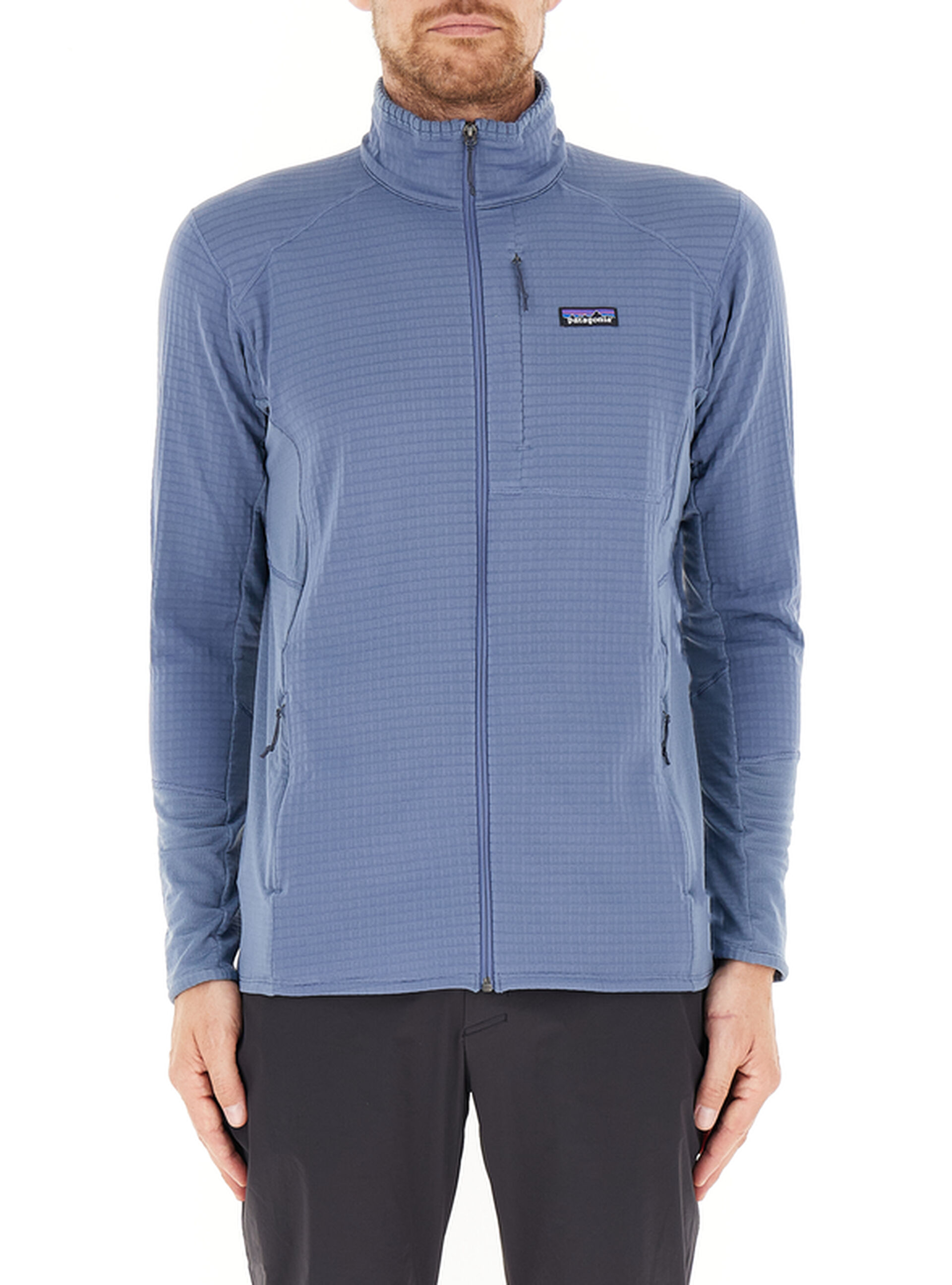 Patagonia Felpa con zip BLU