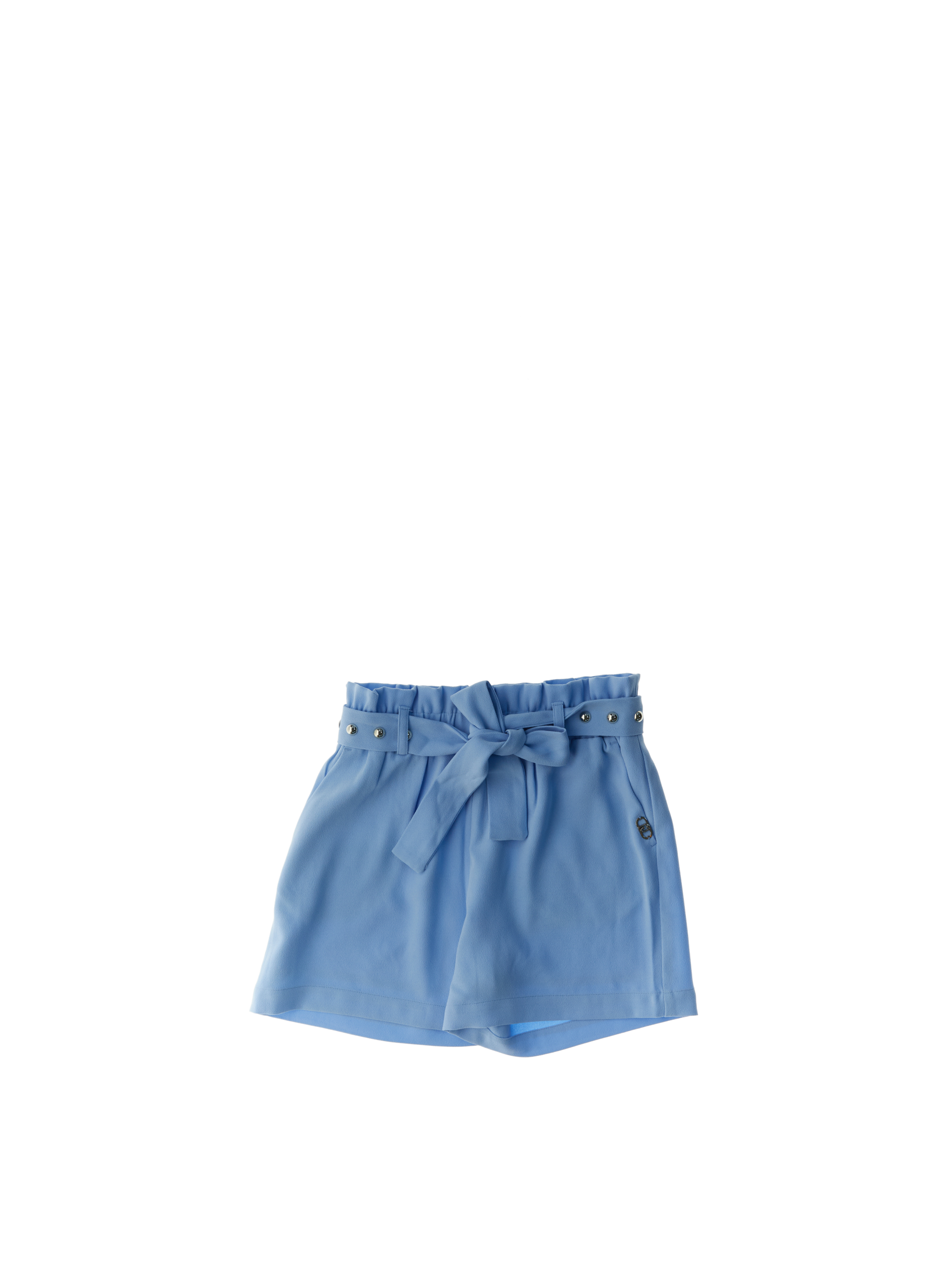 Shorts con cintura JUNIOR CELESTE XS