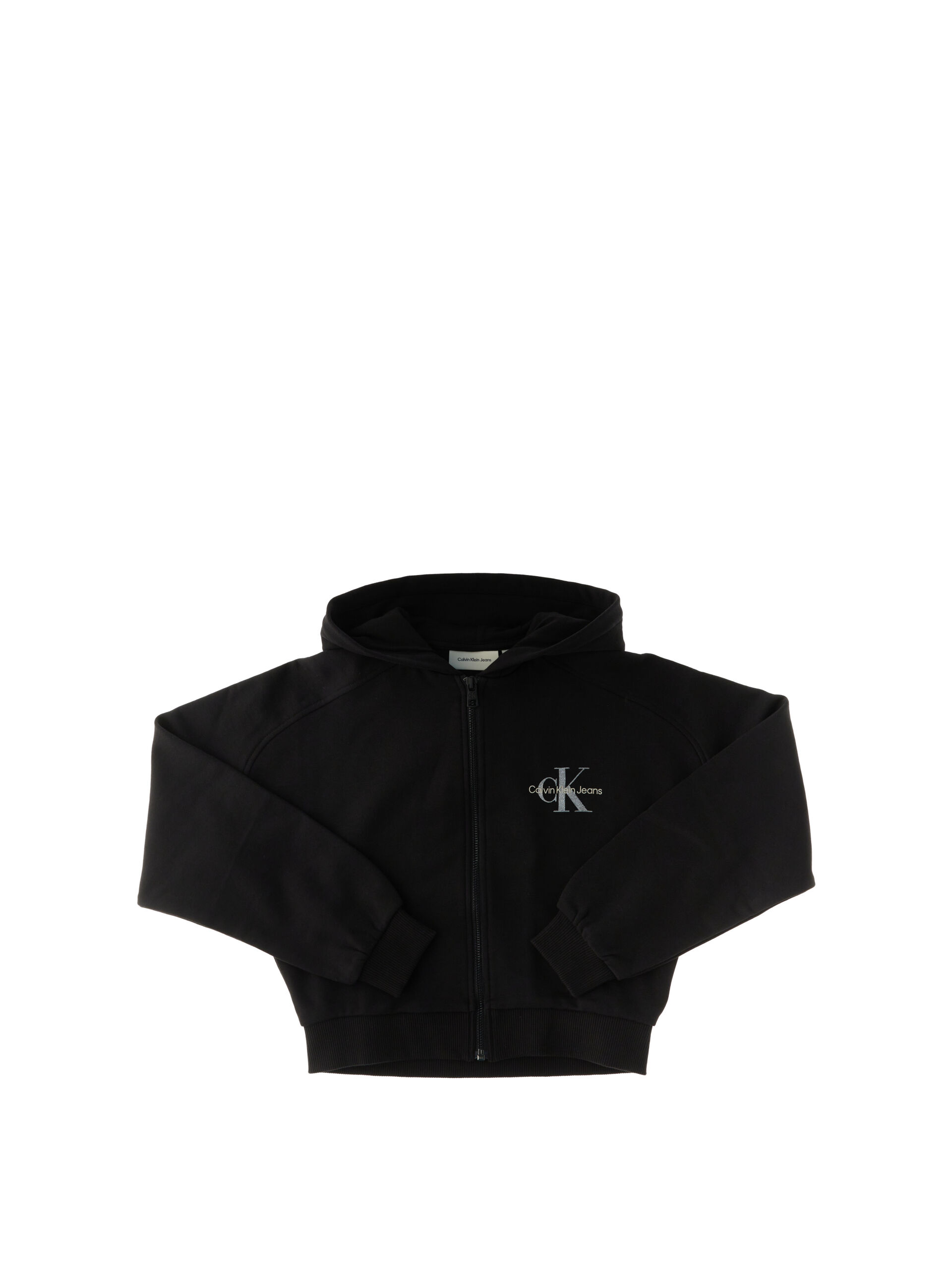 Felpa con cappuccio NERO 8