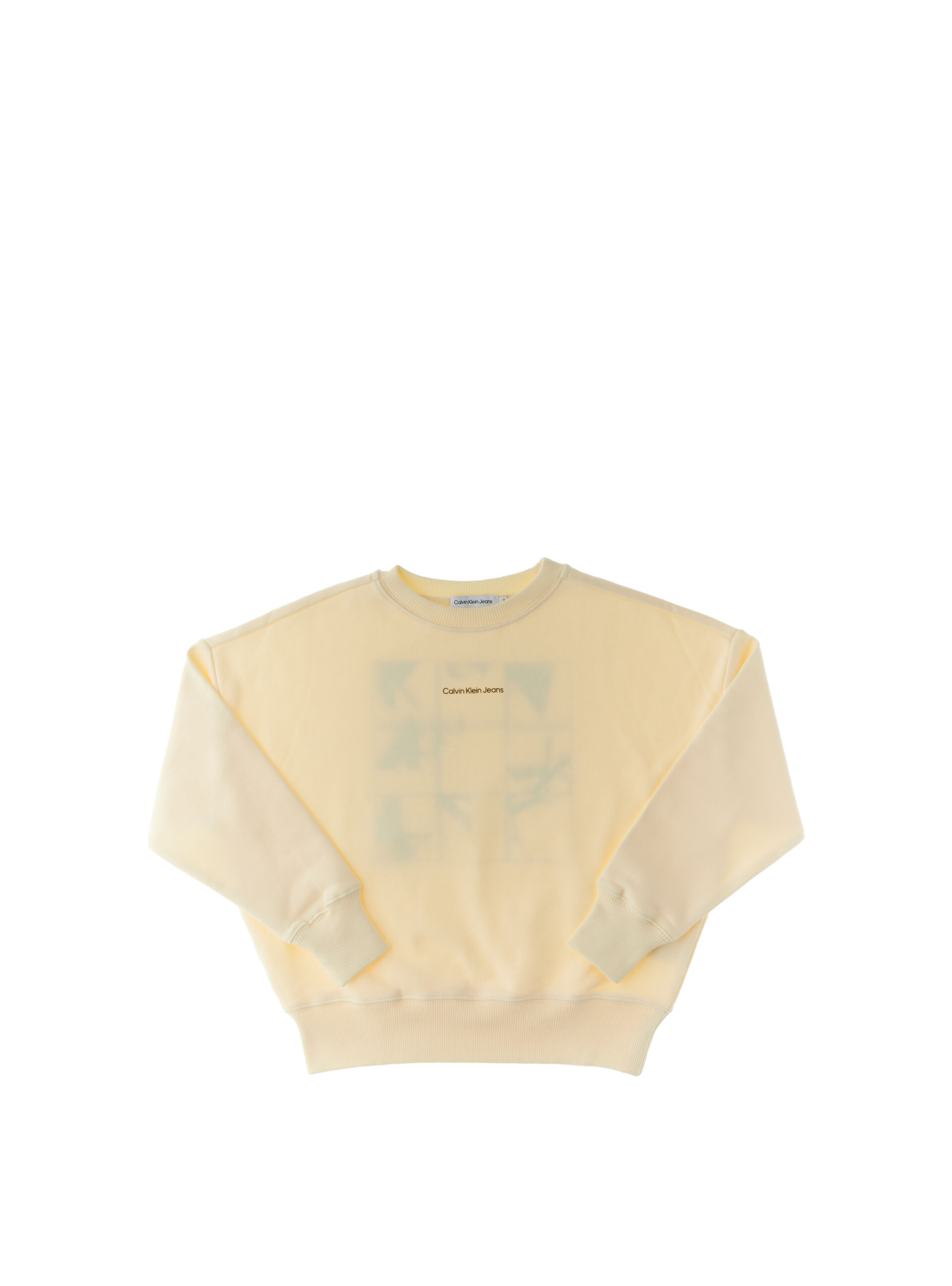 Felpa girocollo GIALLO 10