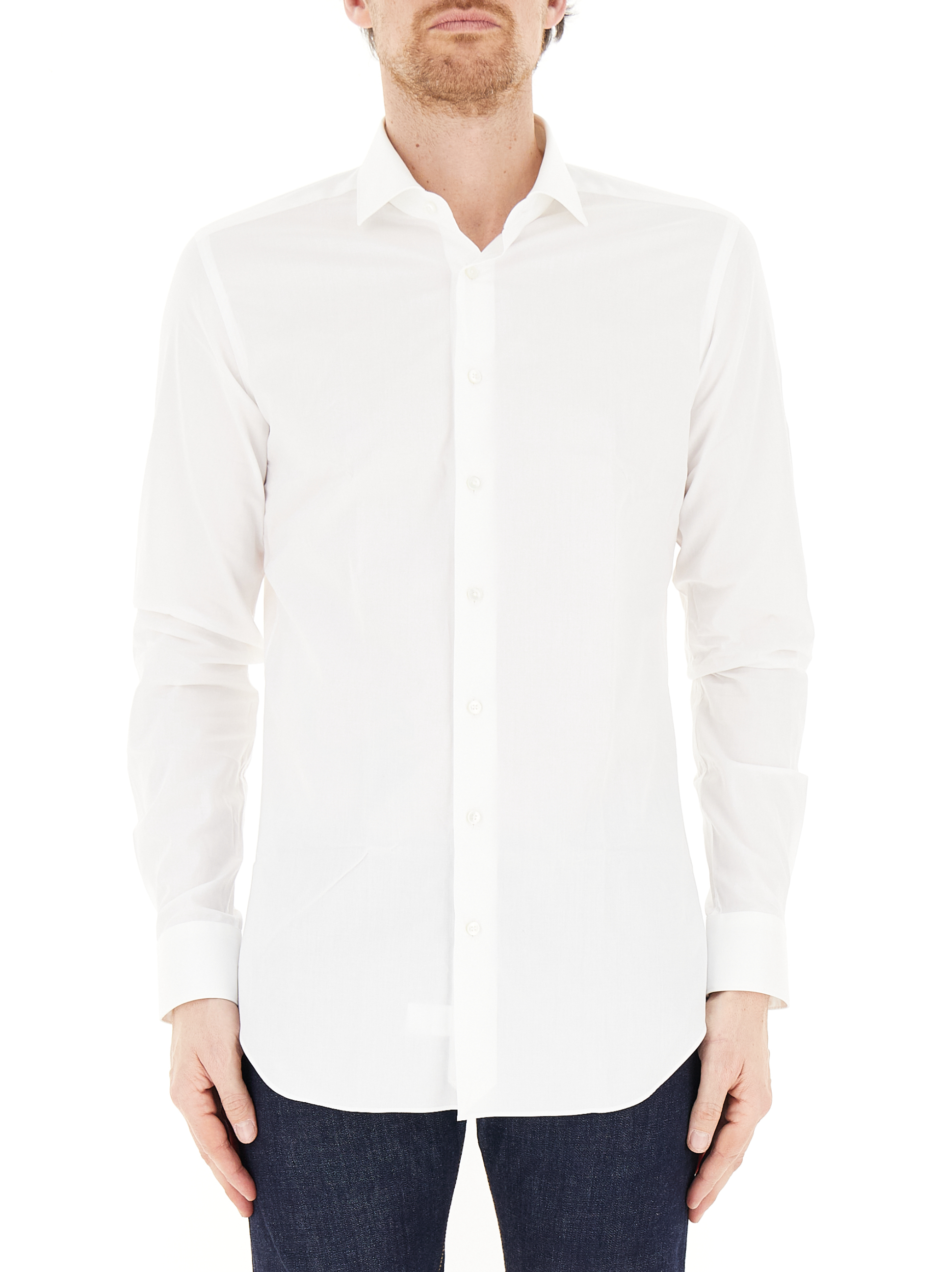 Camicia extralong tailor fit BIANCO 39