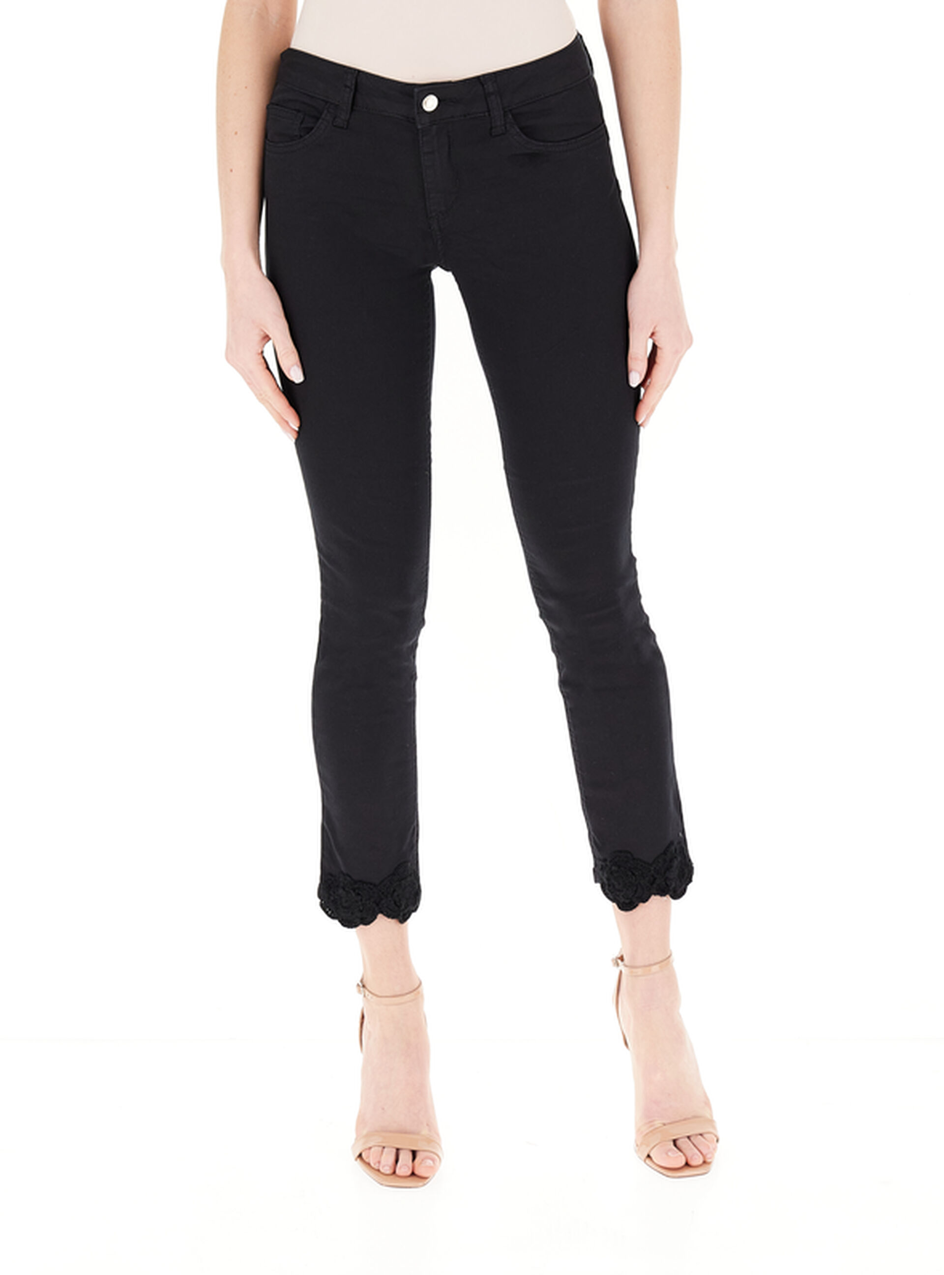 Jeans cropped LIU JEANS NERO 27