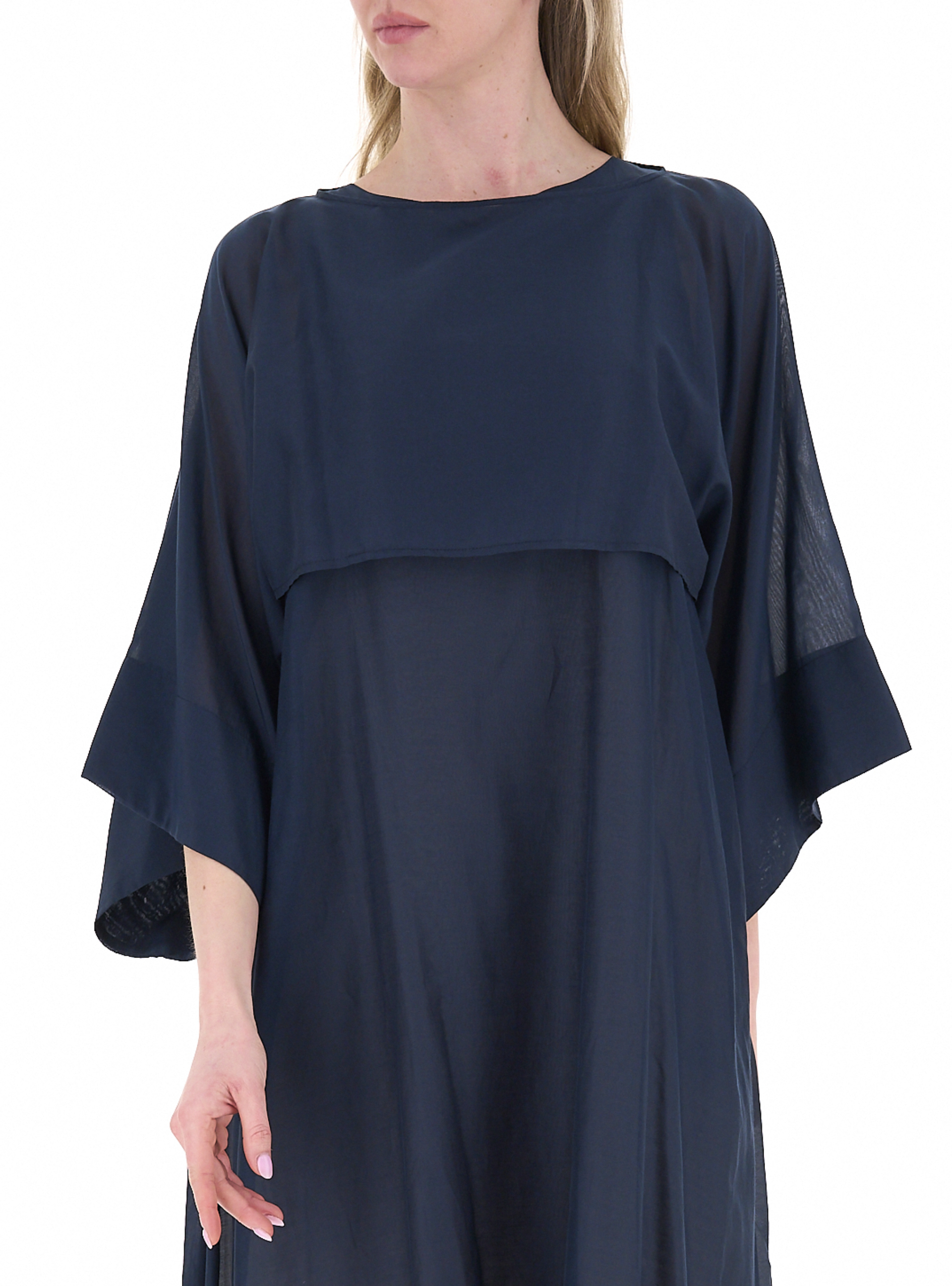 Coprispalle a mantella BLU NAVY S