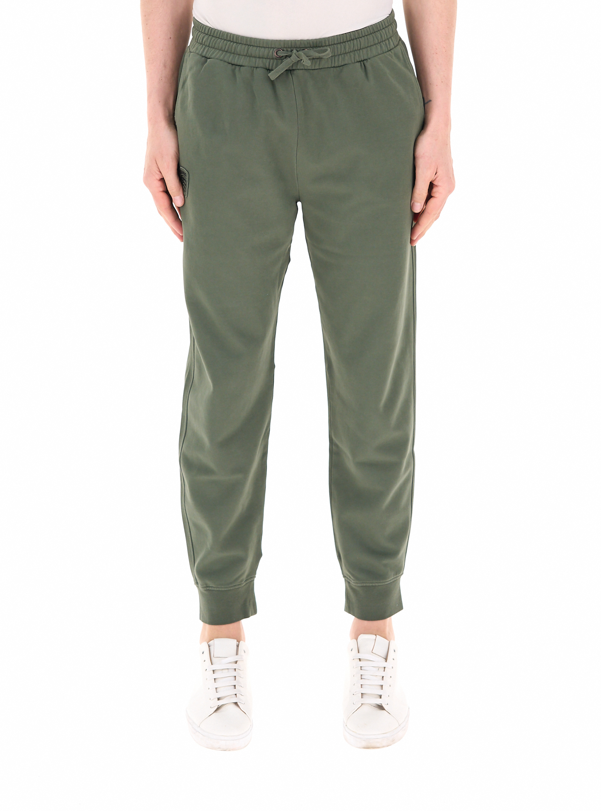 Pantalone in felpa VERDE MILITARE M