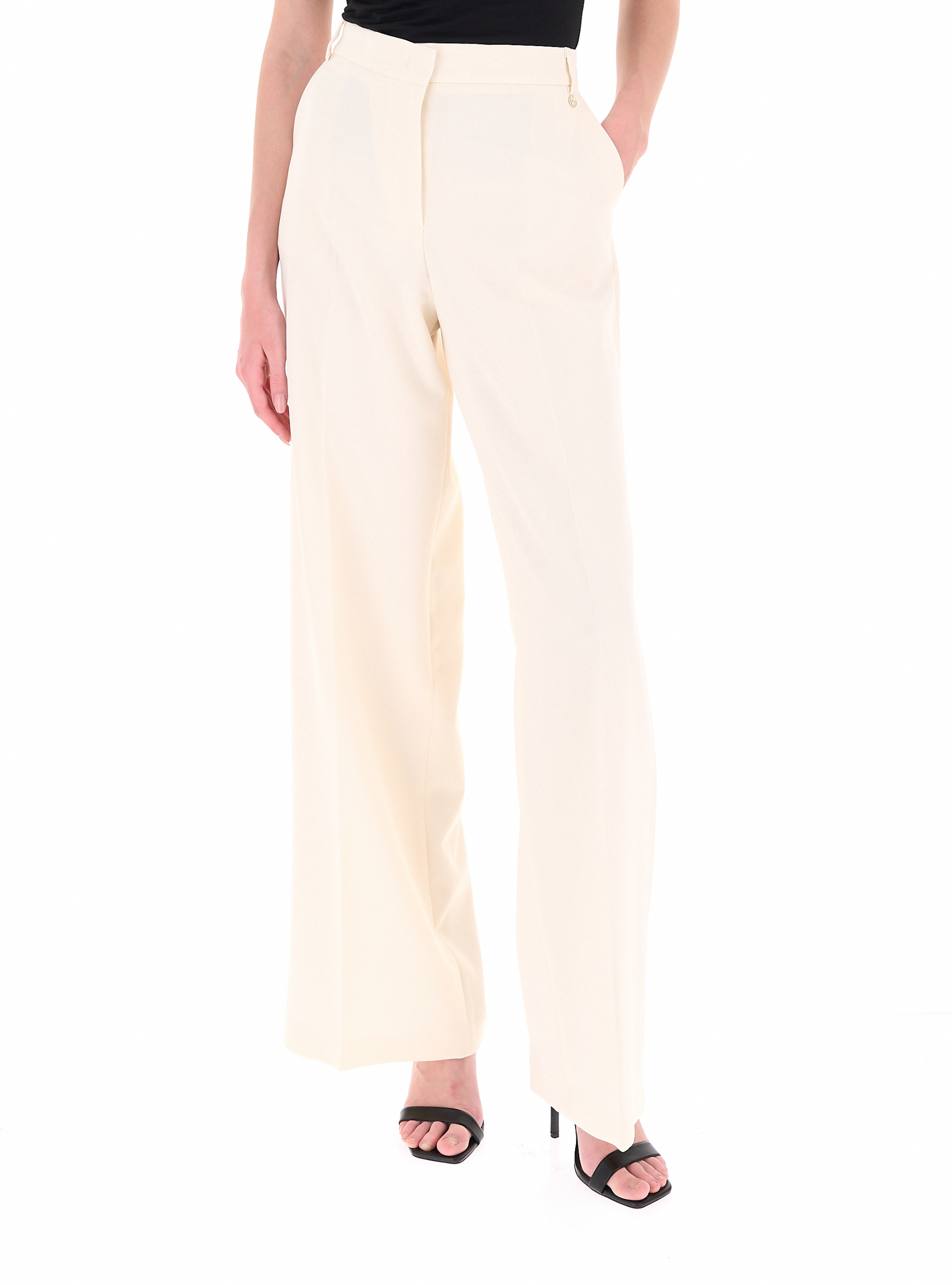 Pantalone wide leg LIU JEANS BURRO