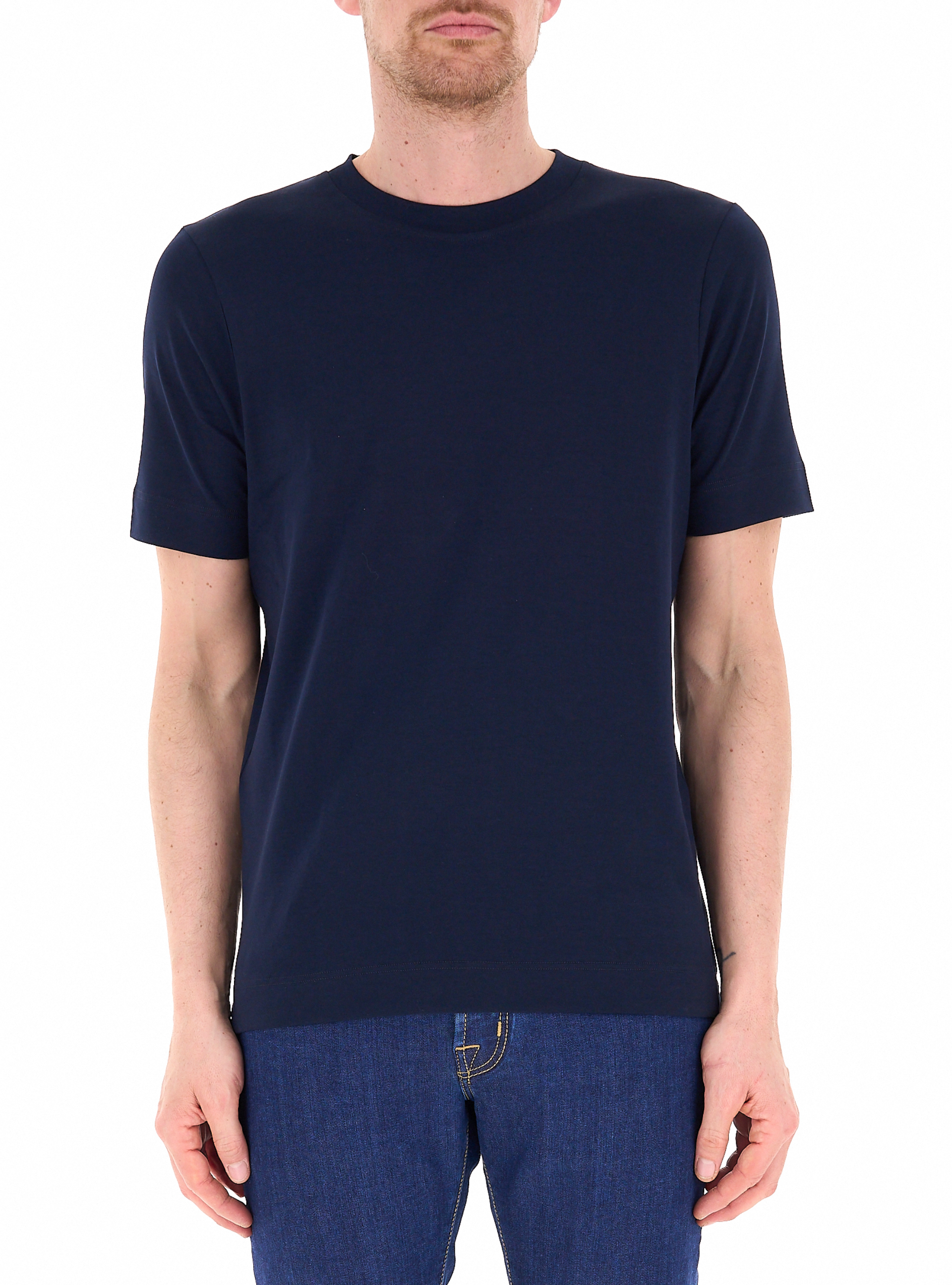 T-shirt girocollo BLU NAVY 56