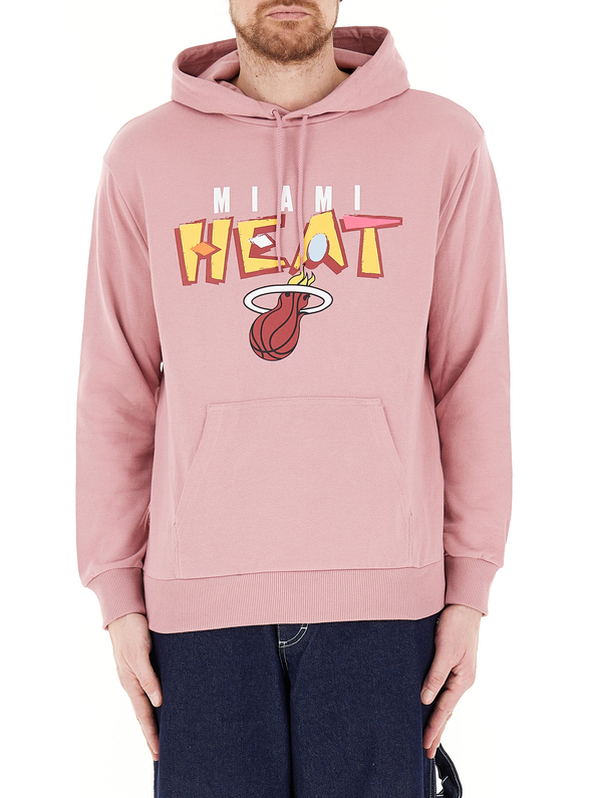 Felpa con cappuccio ROSA ANTICO