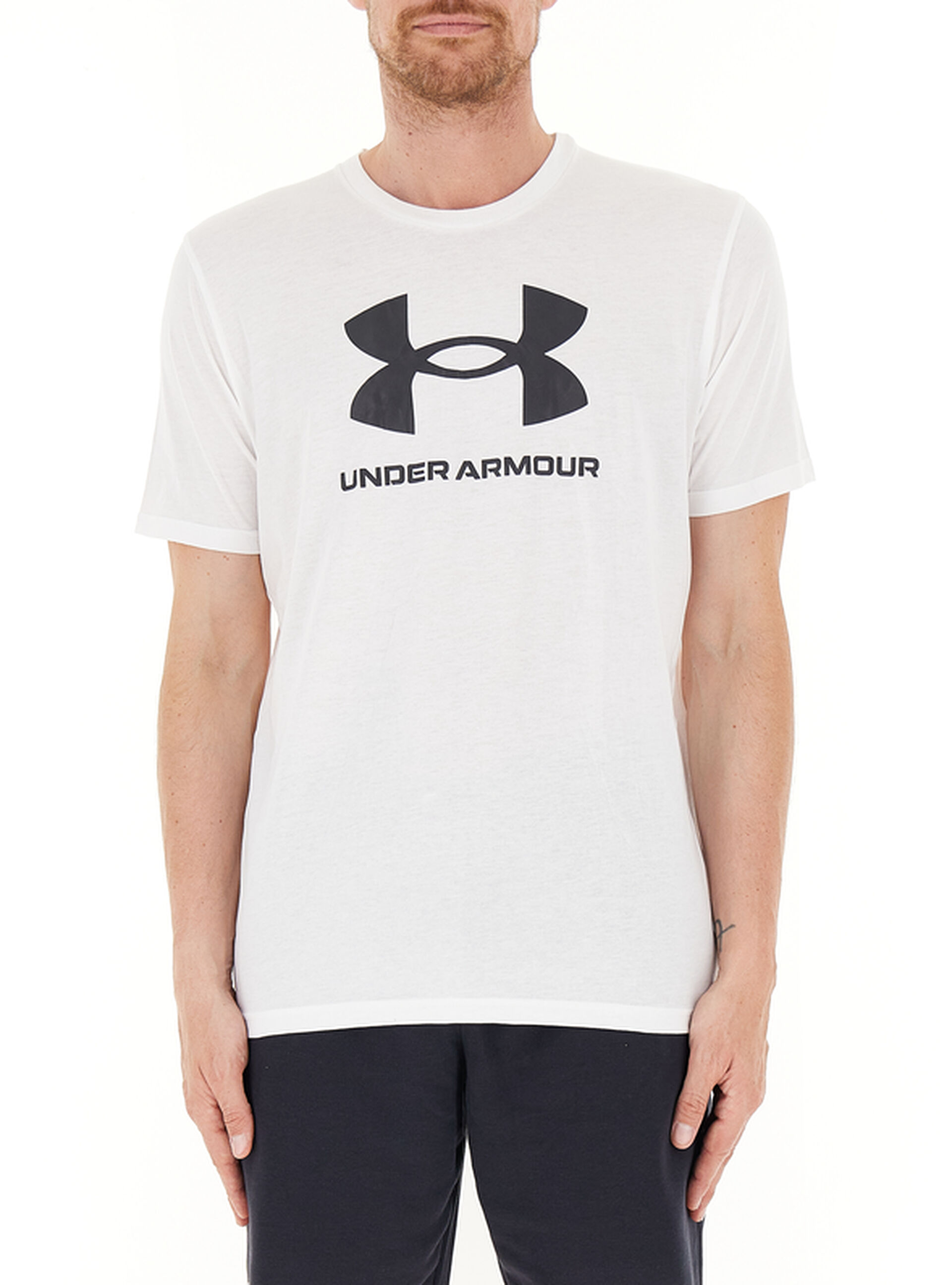 T-shirt con logo BIANCO