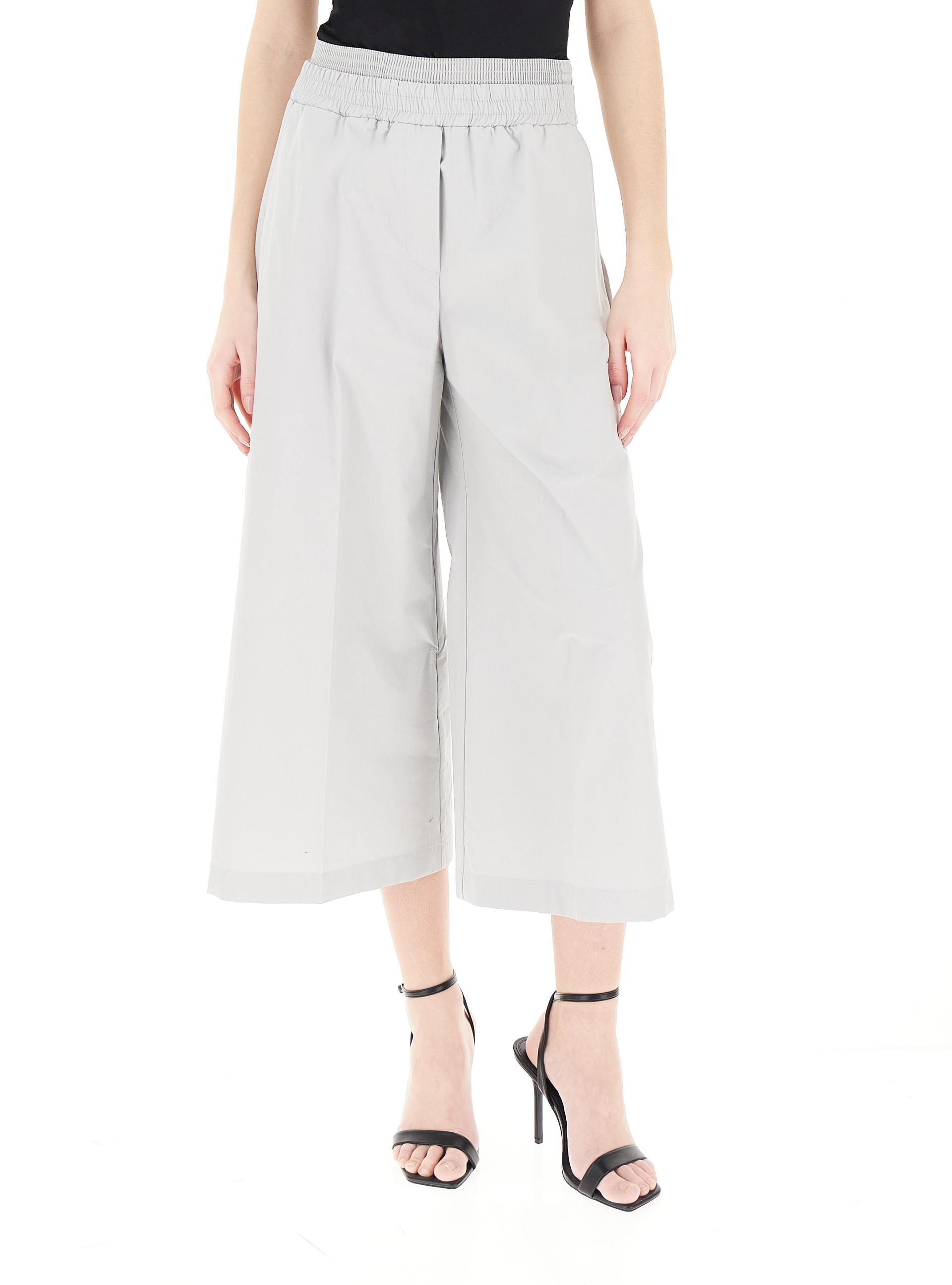 Pantalone wide leg GRIGIO