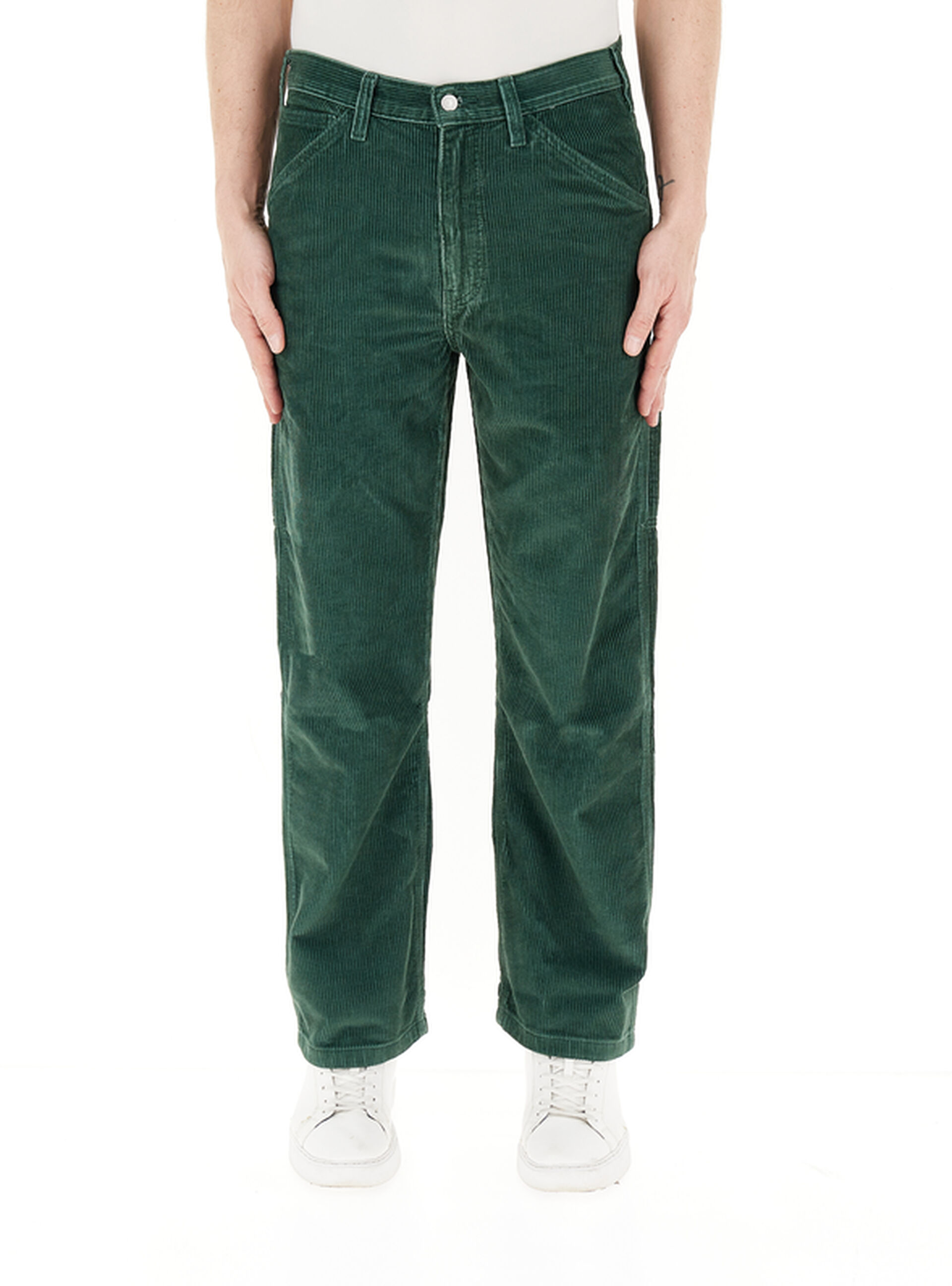 Pantalone in velluto LEVI'S VERDE