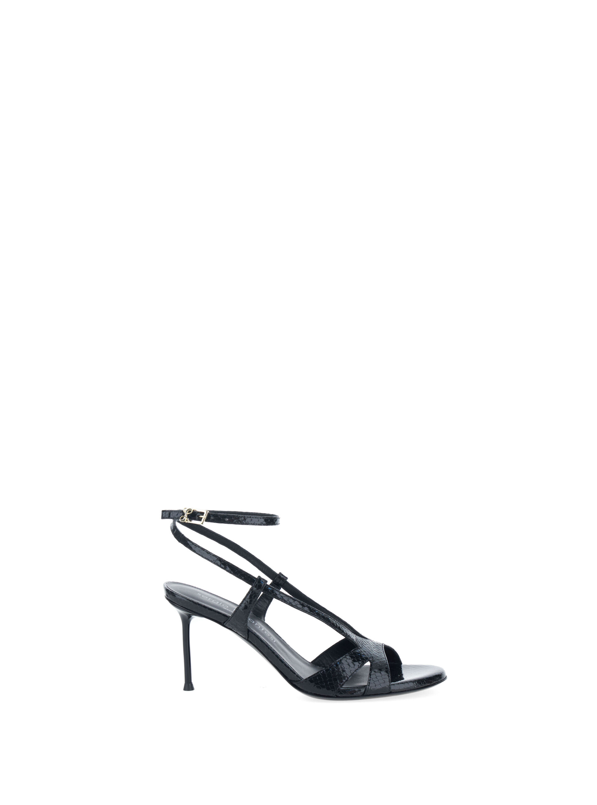 Sandali in pelle NERO