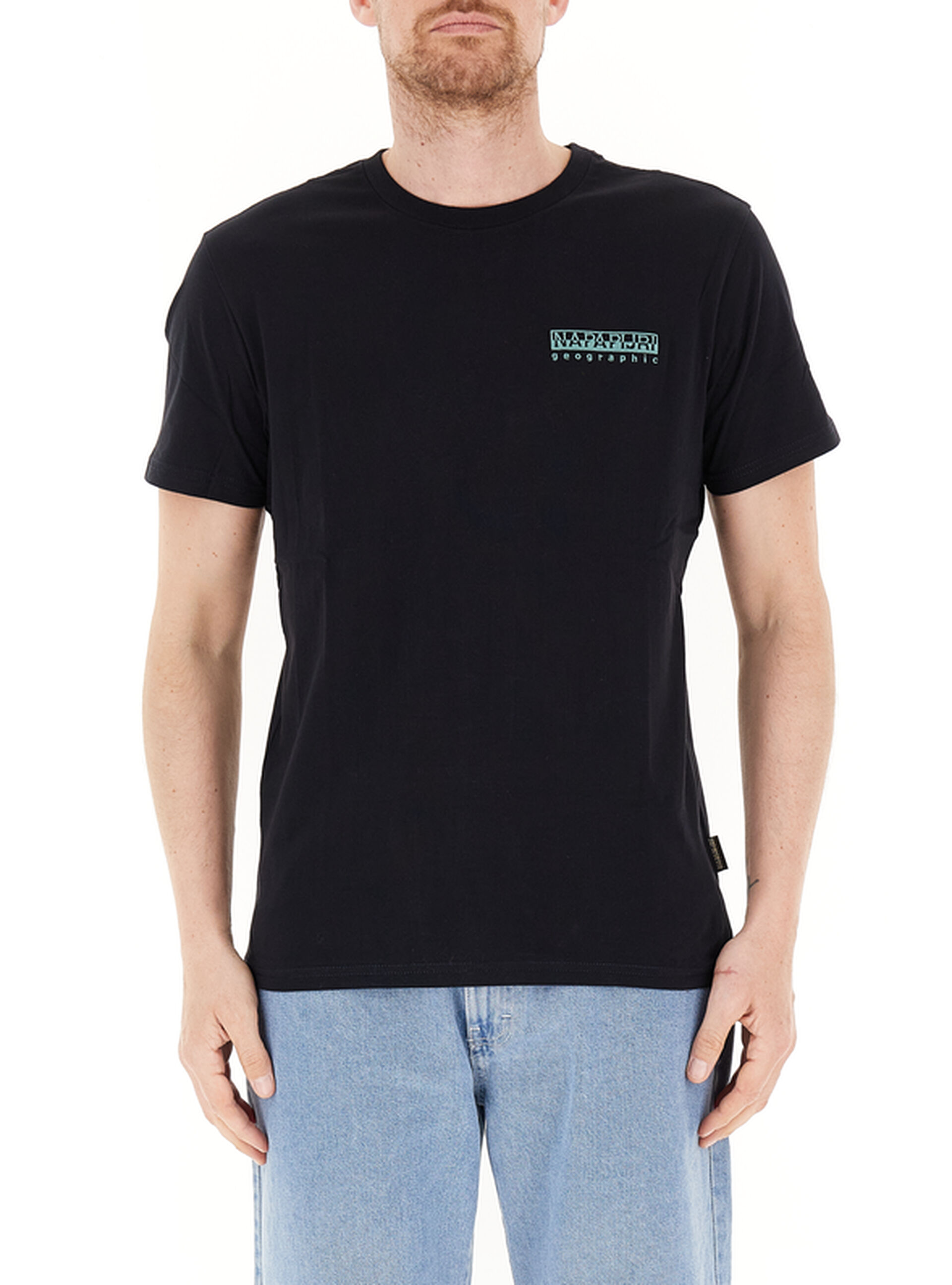 Napapijri T-shirt girocollo NERO