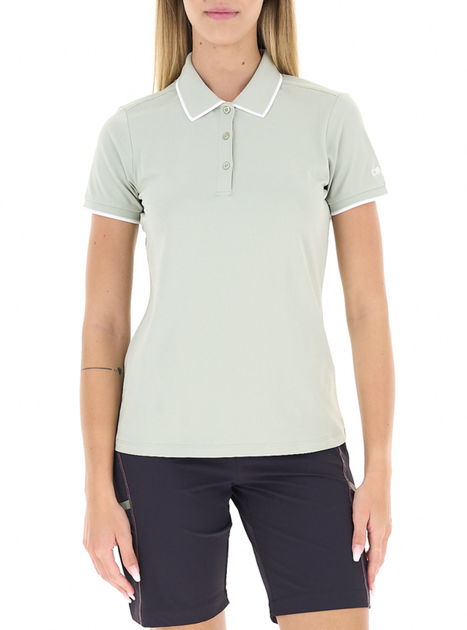 CMP Polo tessuto tecnico SALVIA 46