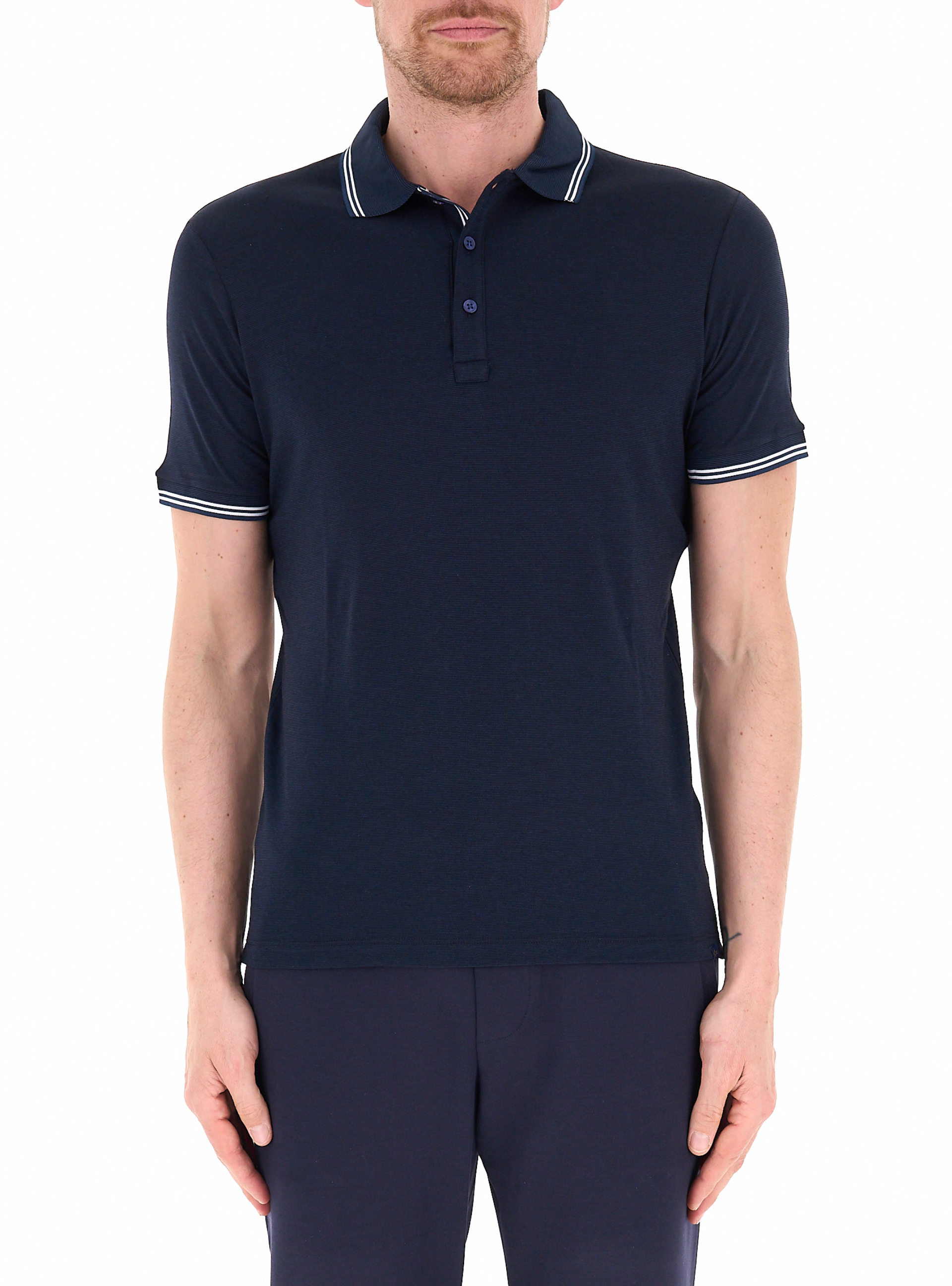 Polo maniche corte BLU NAVY