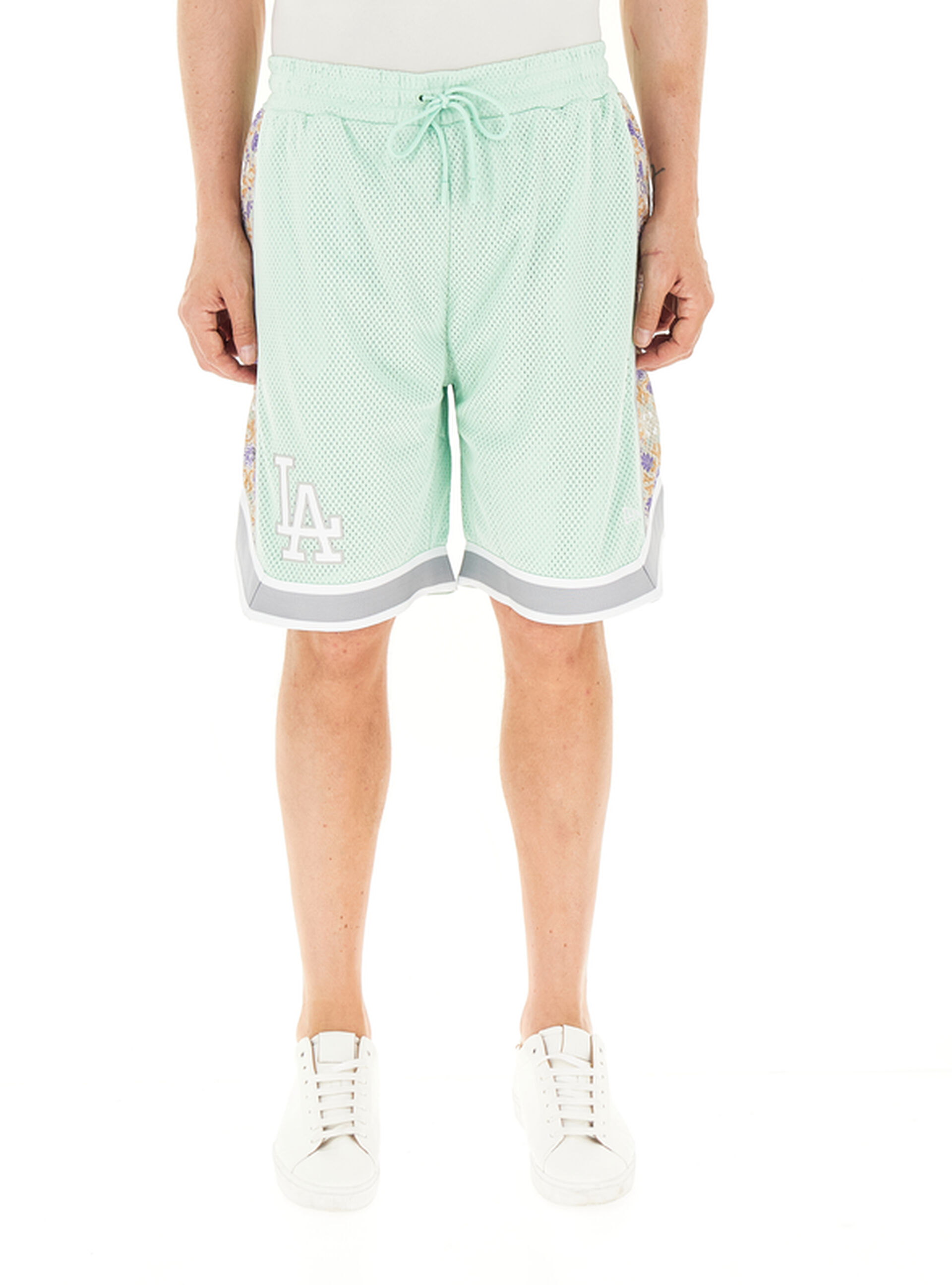 Bermuda con logo VERDE MENTA