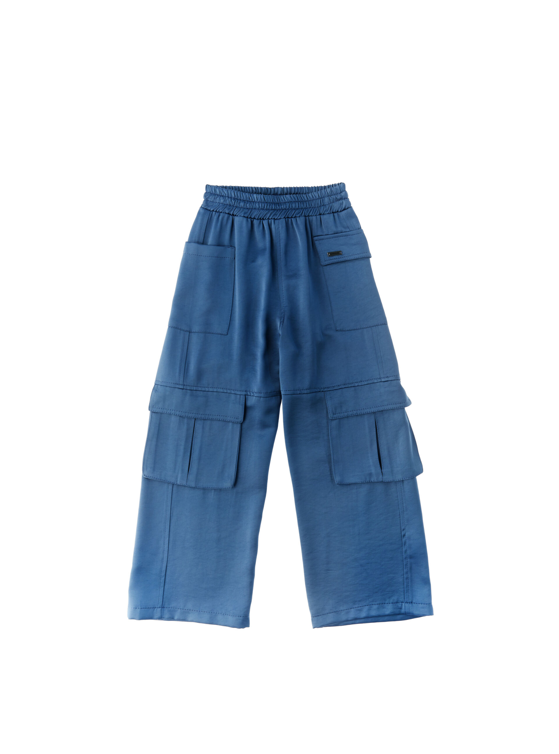 MONNALISA Cargo wide leg BLU 4