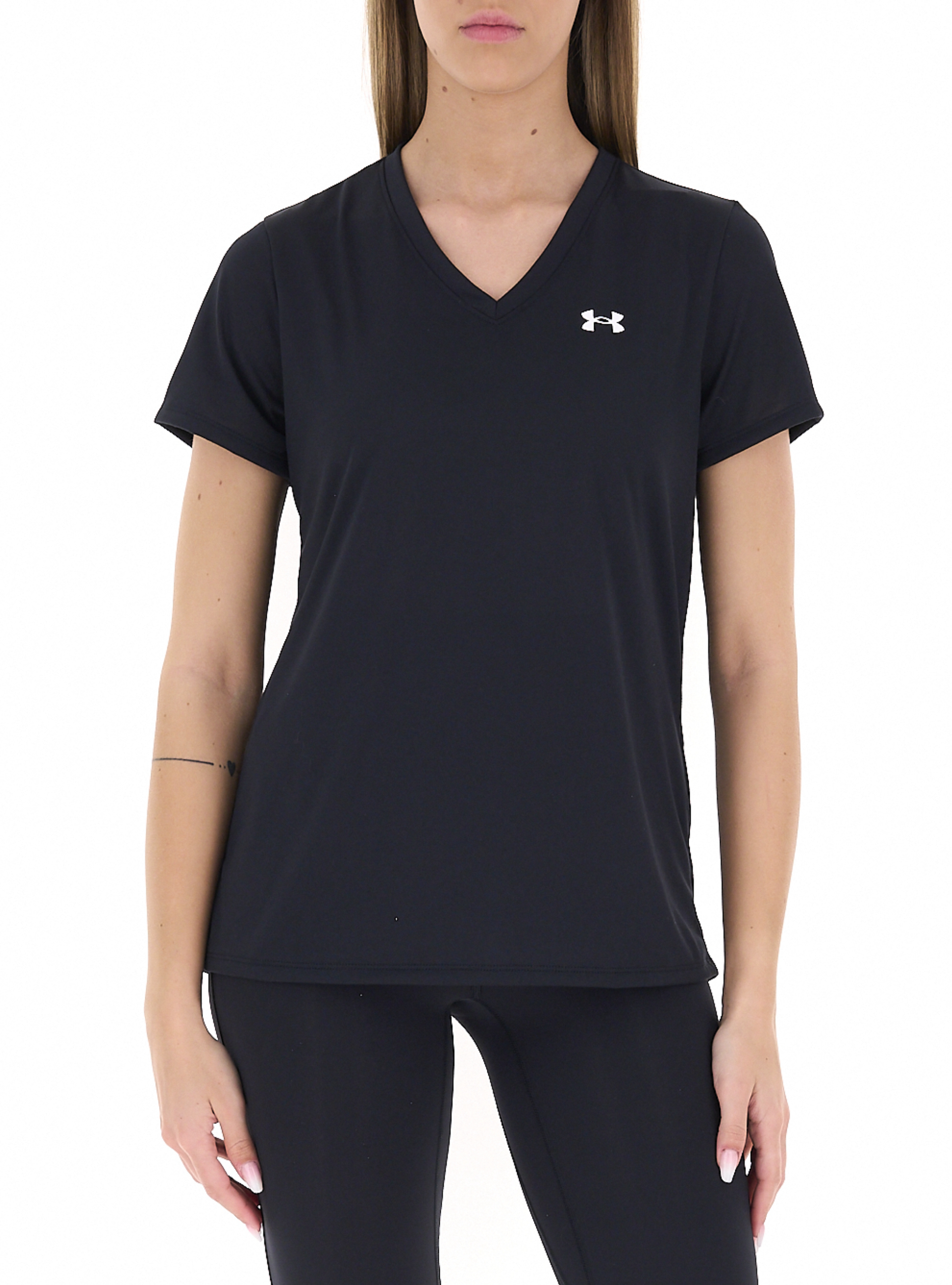 T-shirt tessuto tecnico NERO