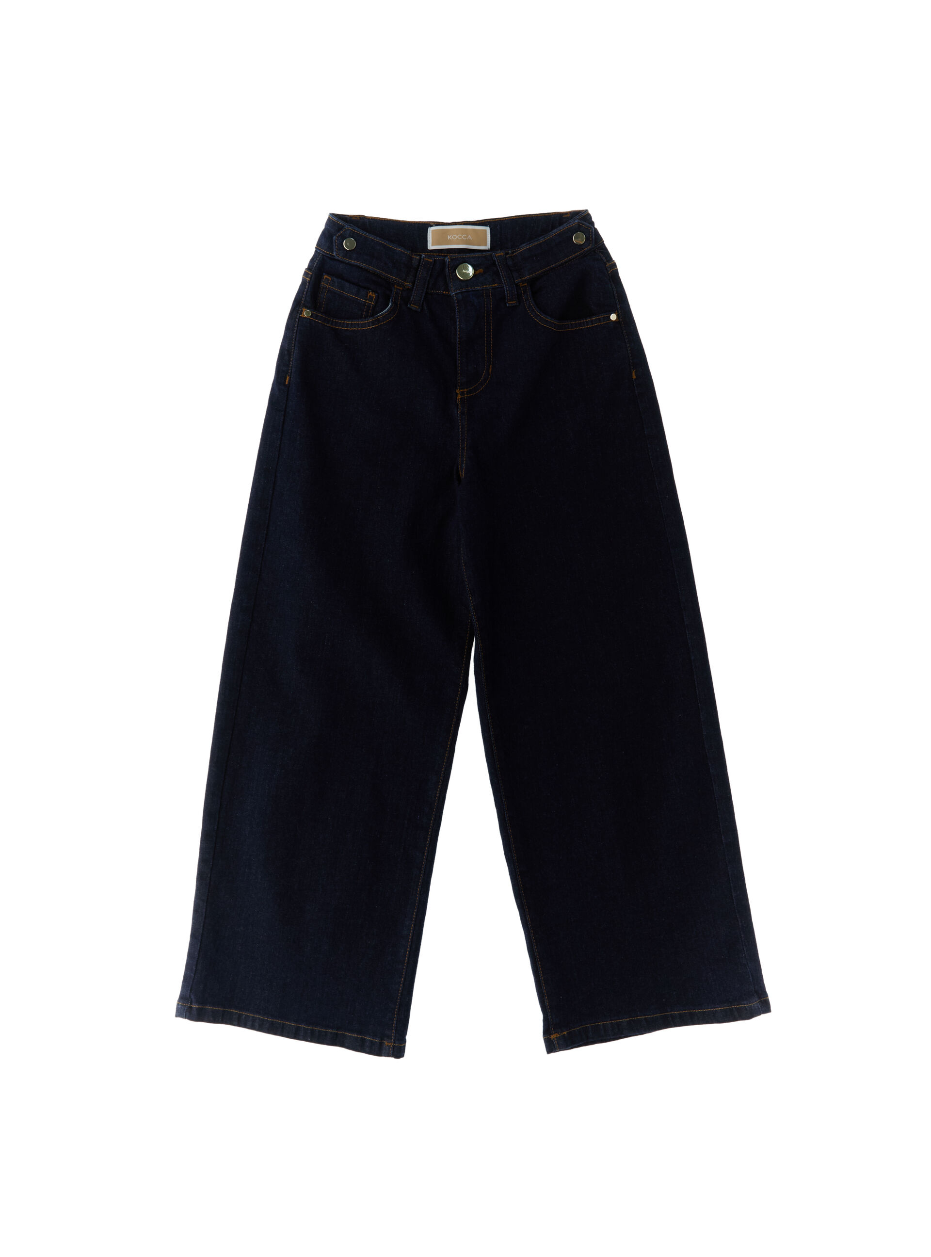 KOCCA Jeans a palazzo BLU SCURO