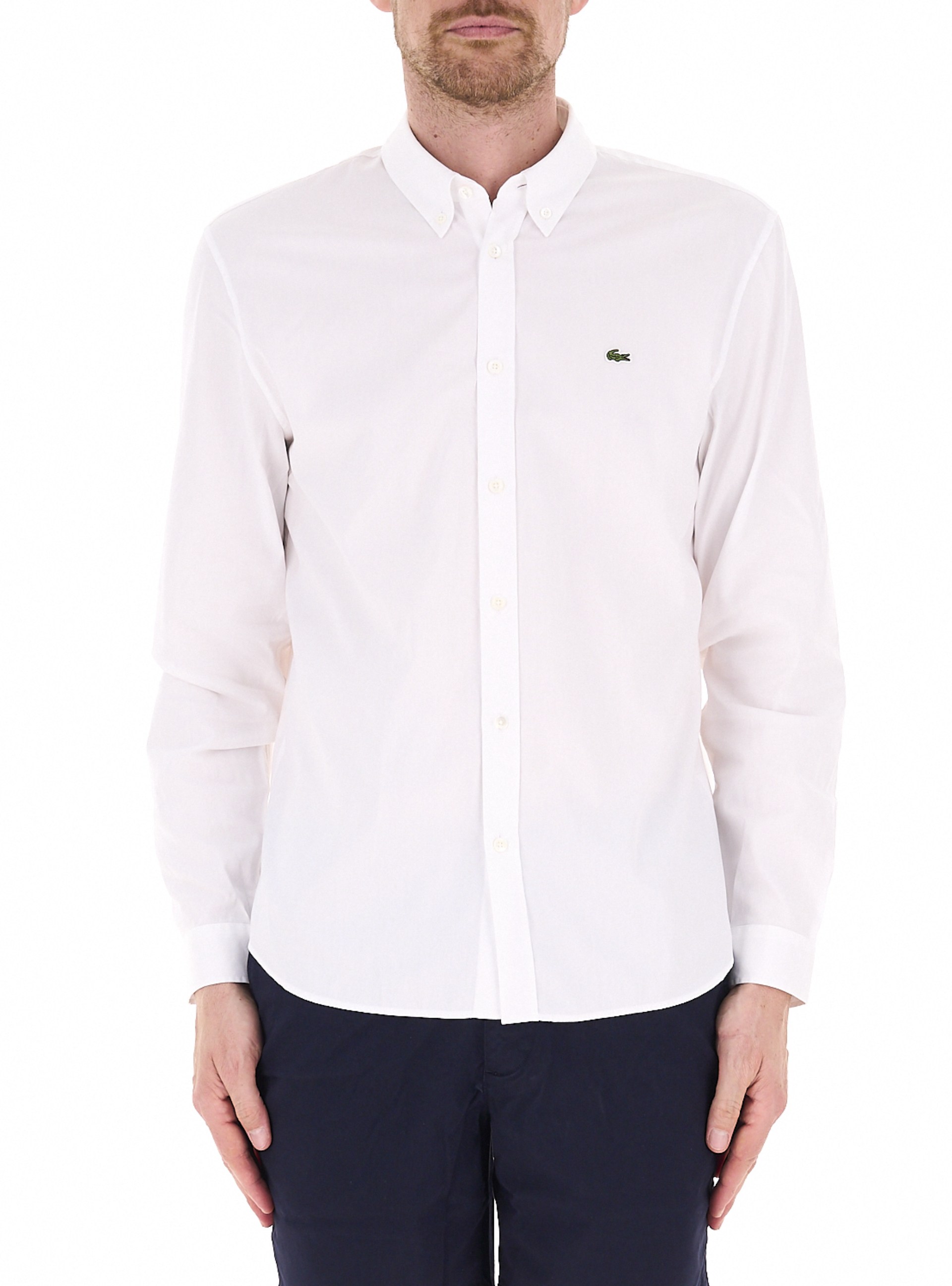 Lacoste Camicia button-down PANNA