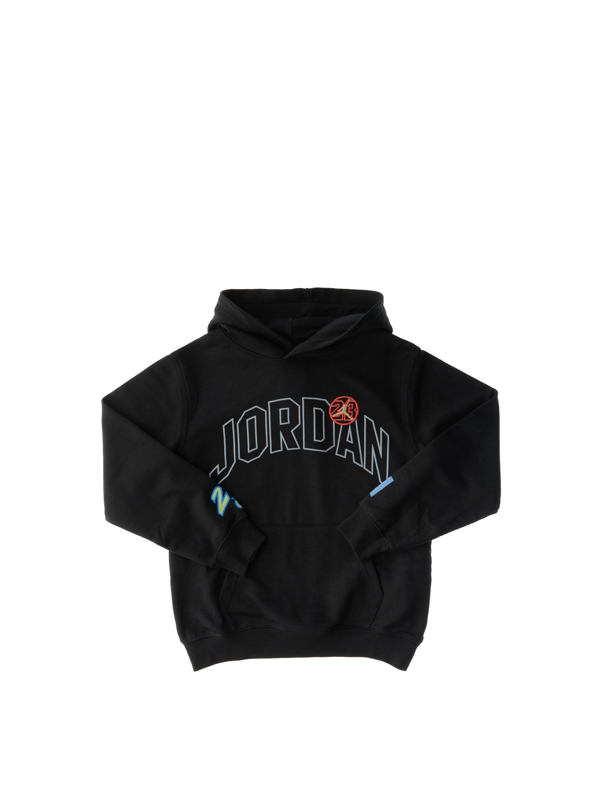Felpa con cappuccio JORDAN NERO