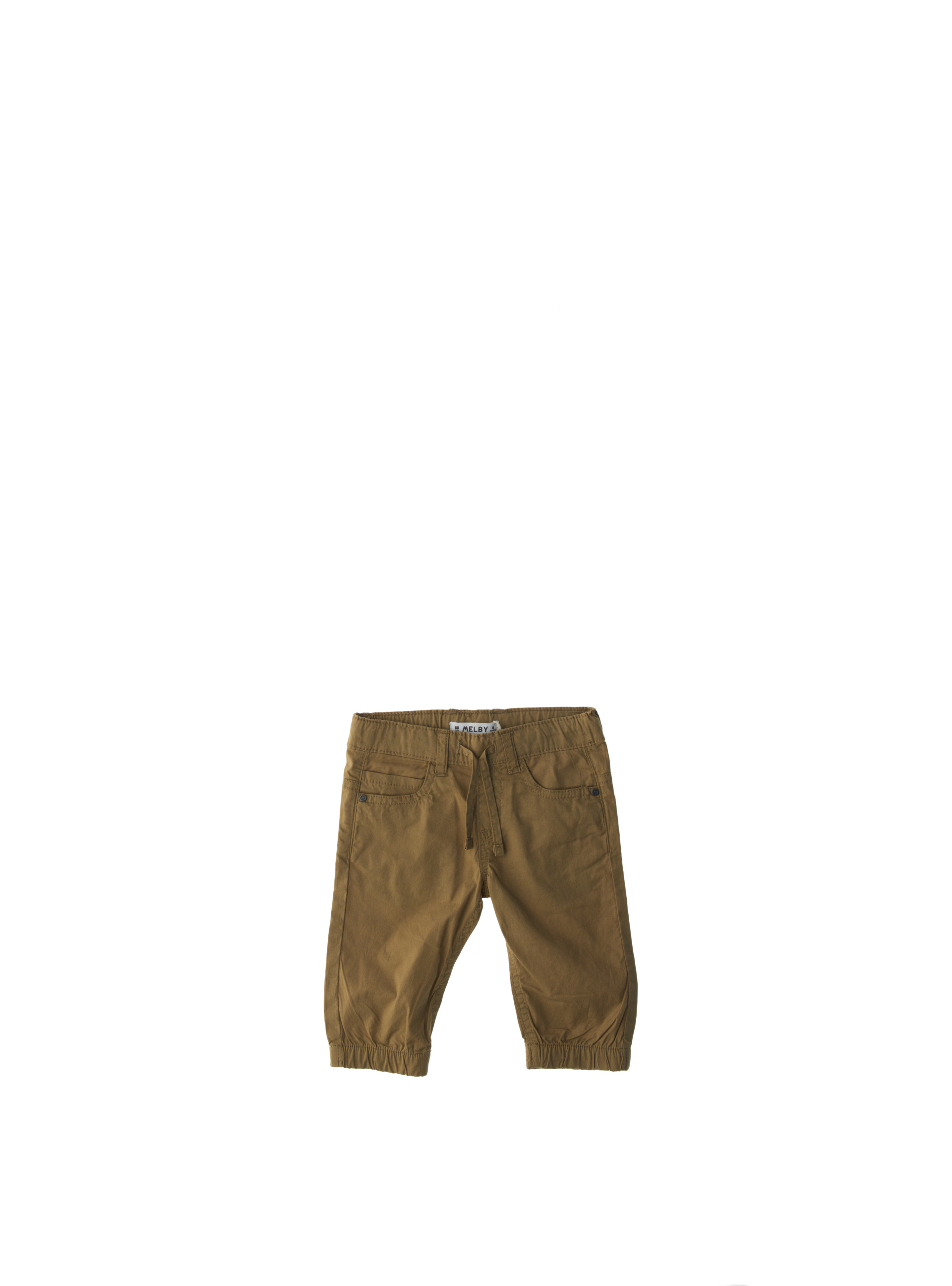 MELBY Pantalone in cotone CAMMELLO