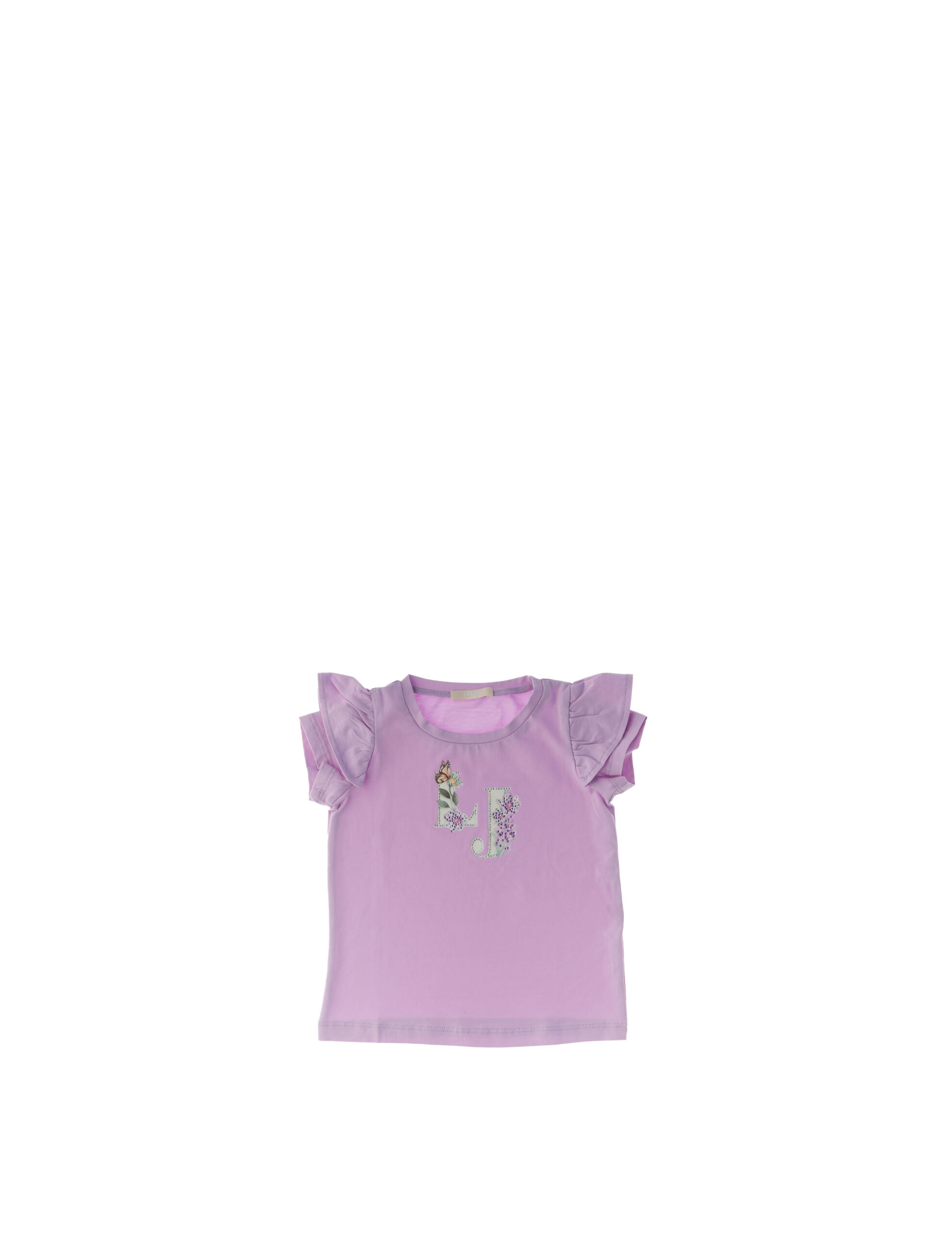 T-shirt girocollo BABY LILLA 4A