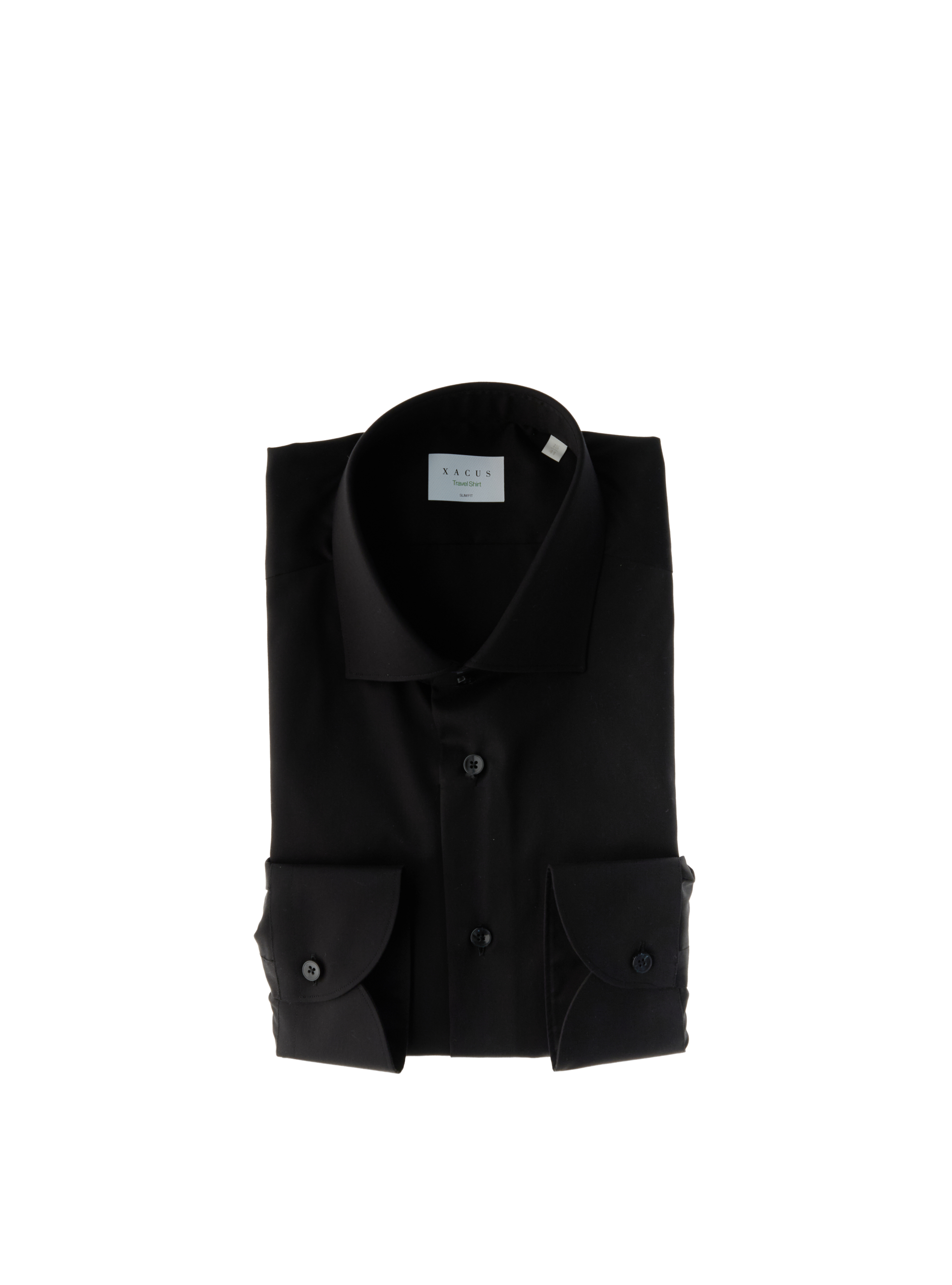 XACUS Camicia maniche lunghe NERO