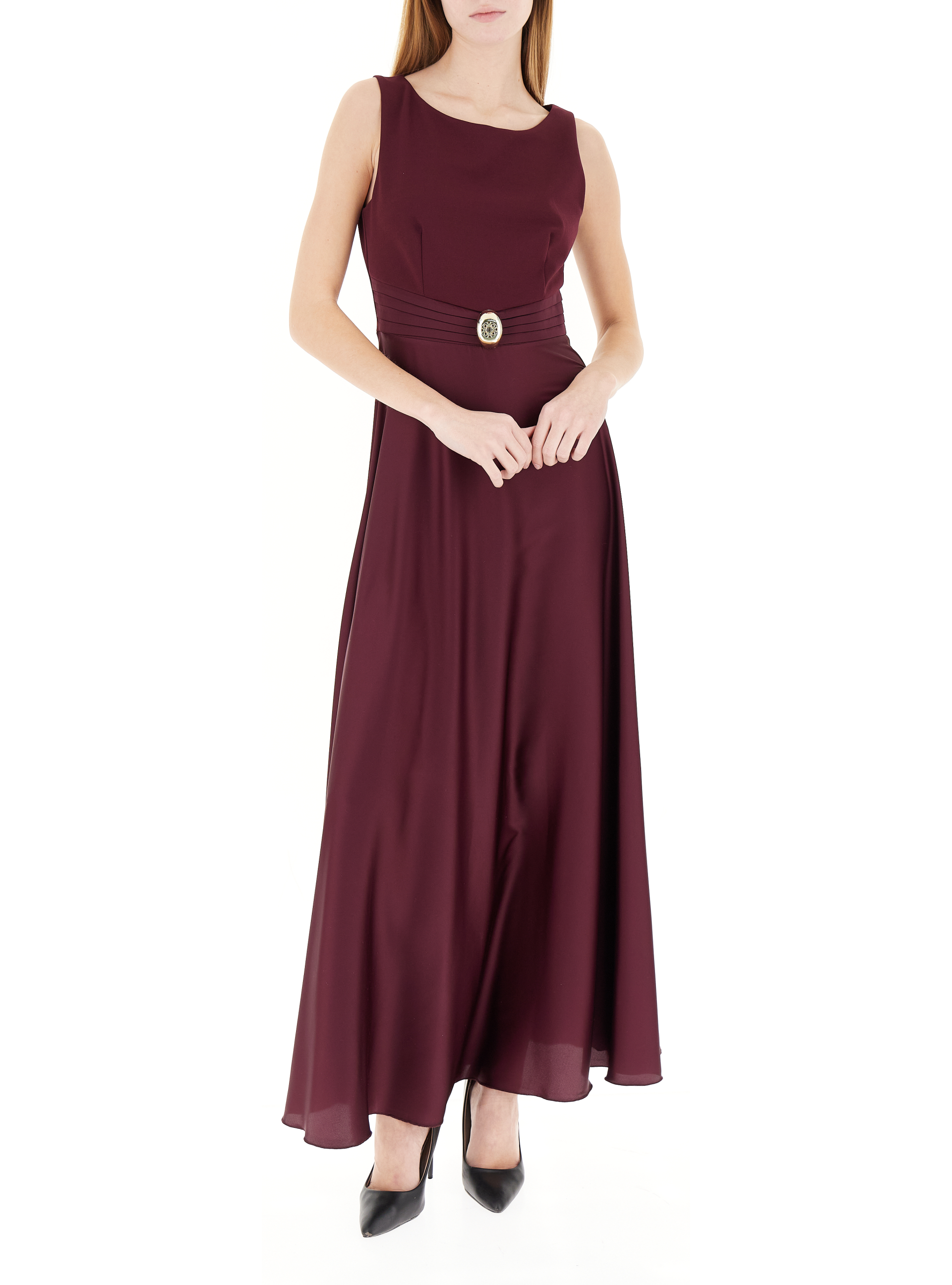 Abito in satin VINACCIA