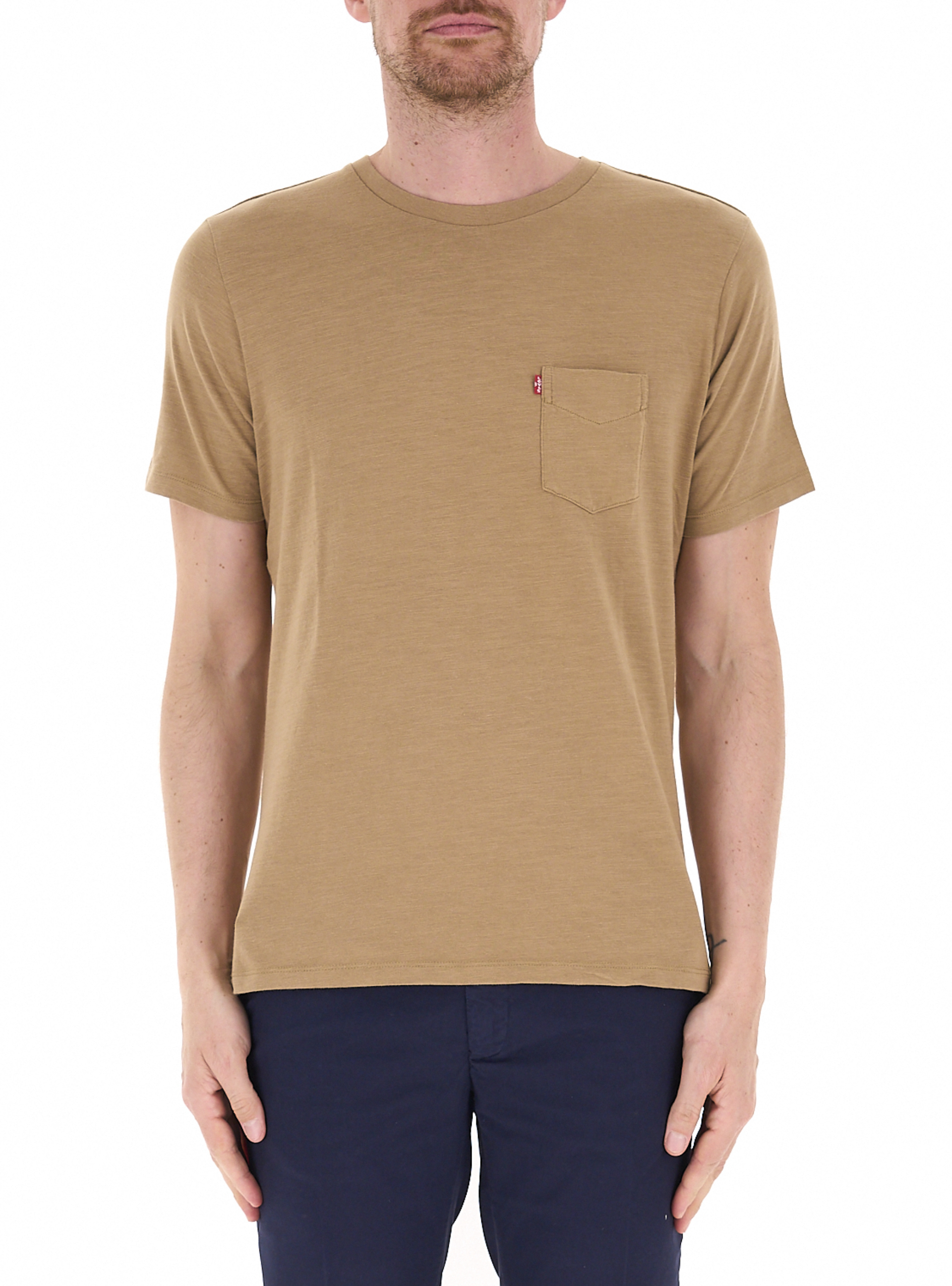 T-shirt girocollo LEVI'S CAMMELLO