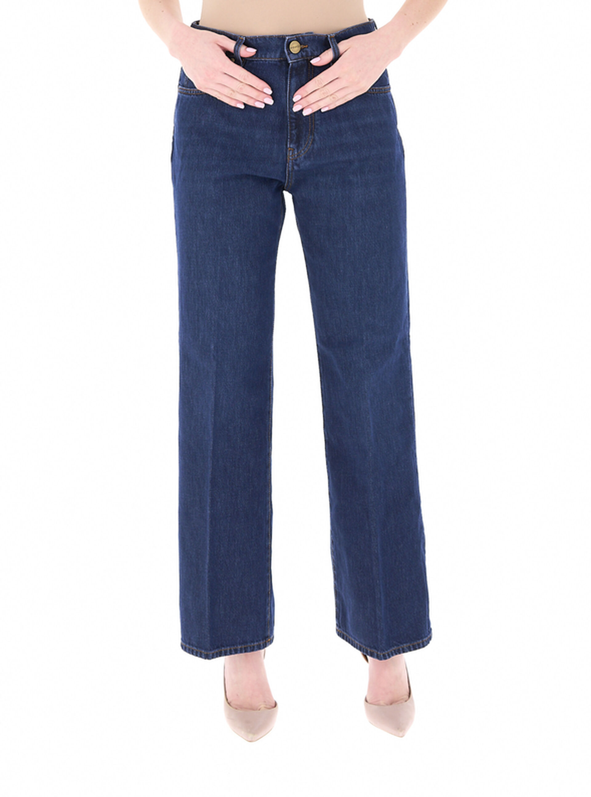 Pinko Jeans wide leg BLU SCURO 30