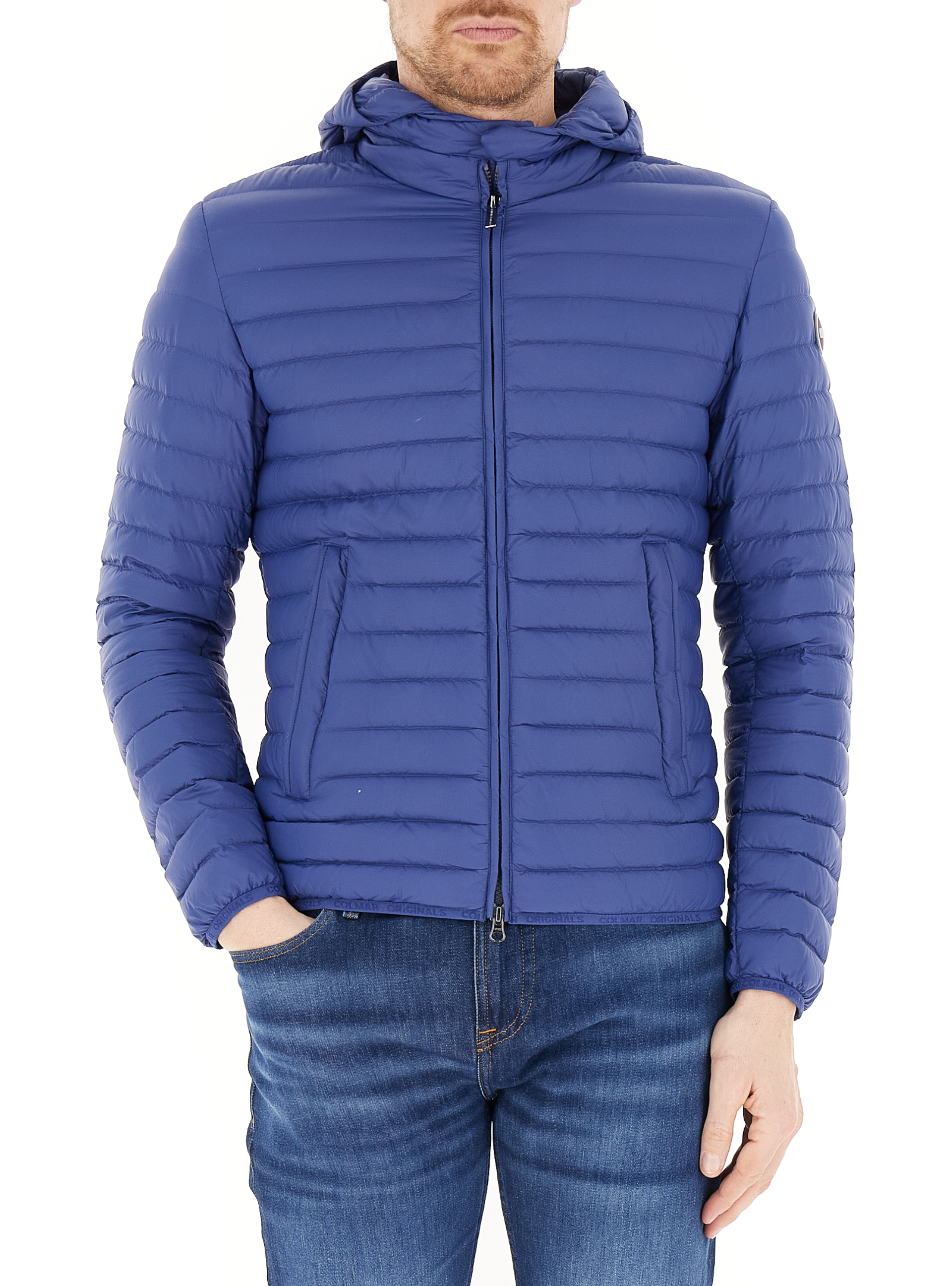 Piumino con cappuccio ORIGINALS BLU OCEANO 54