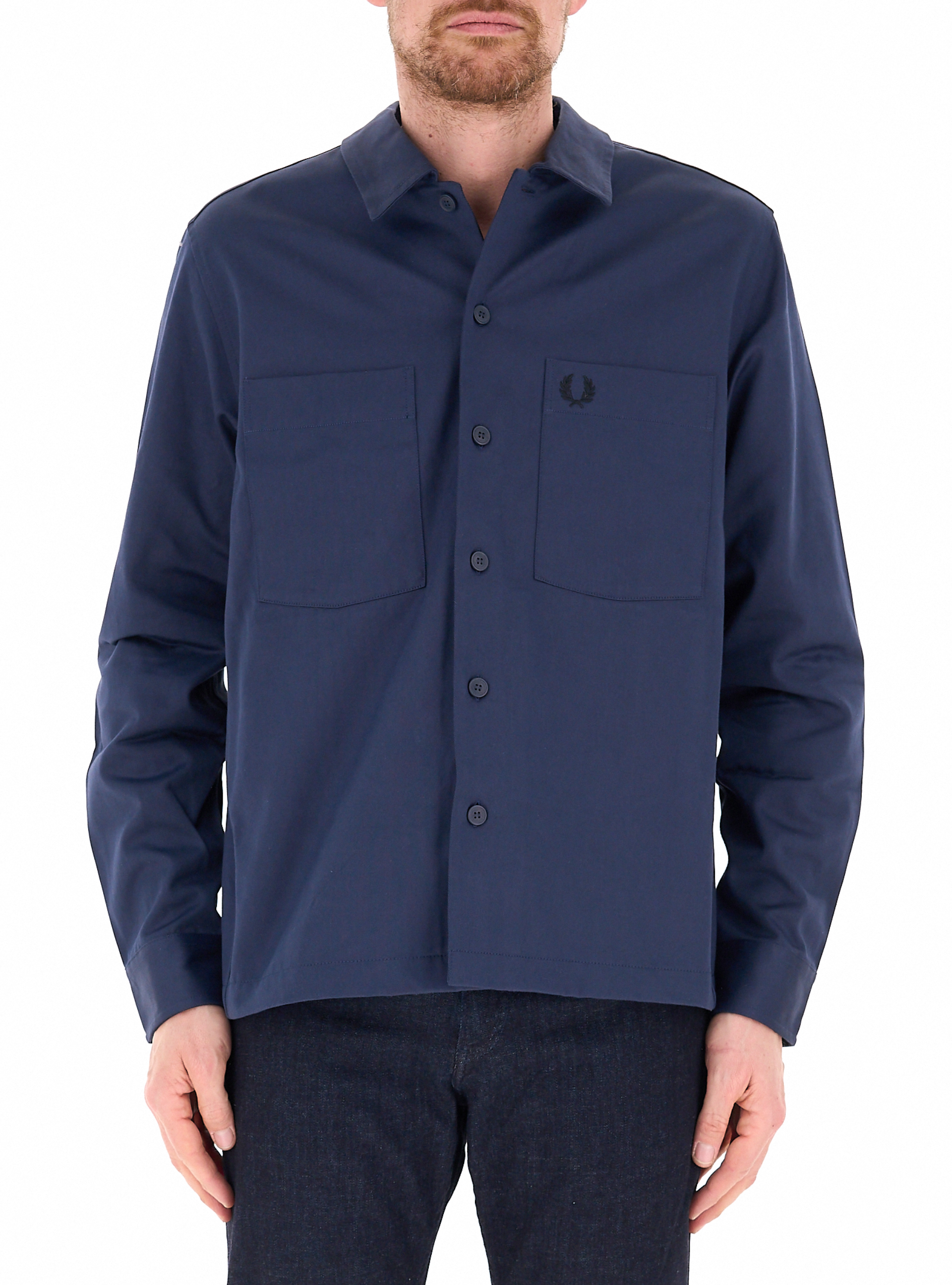Giacca overshirt BLU NAVY