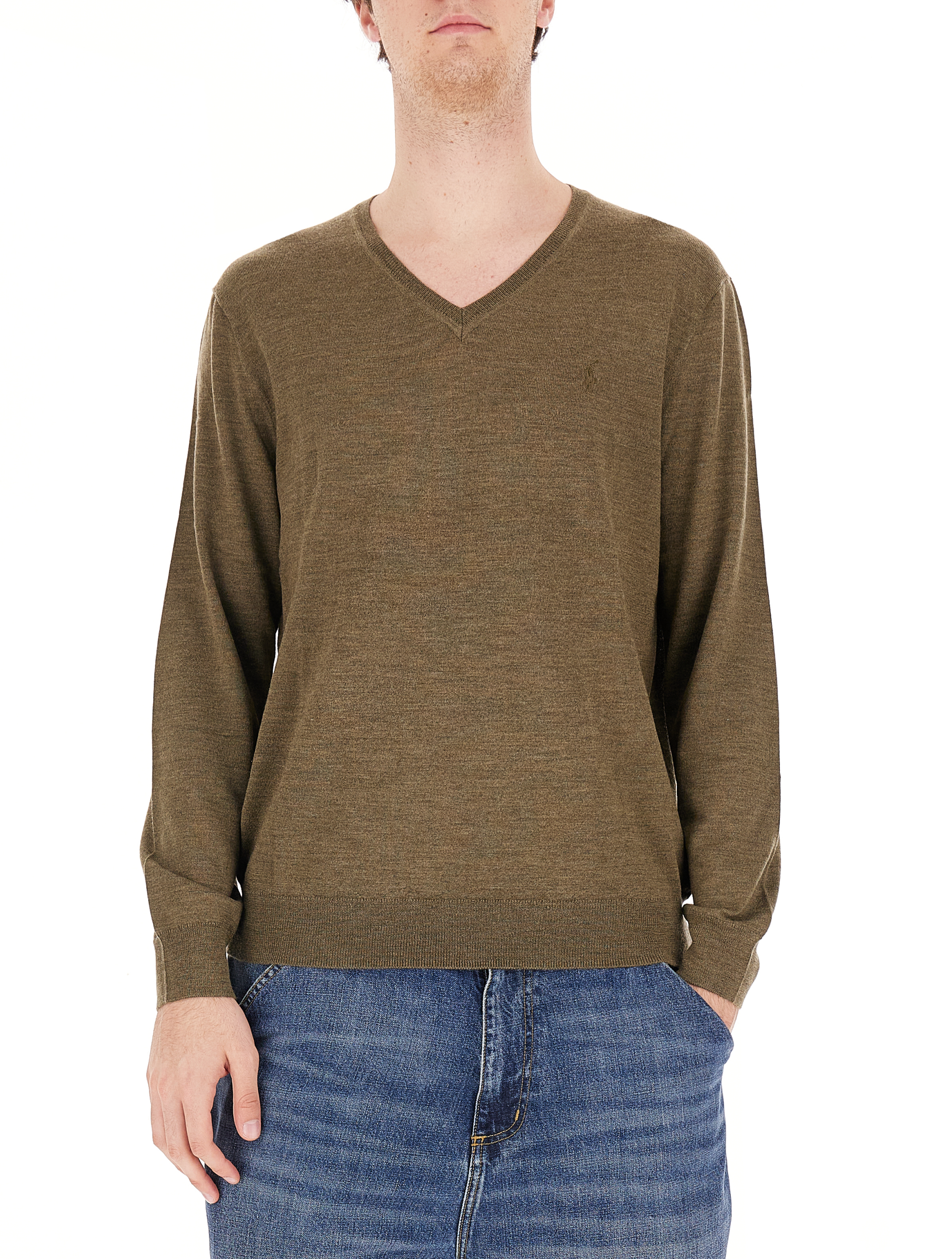 Maglione in lana POLO FANGO S