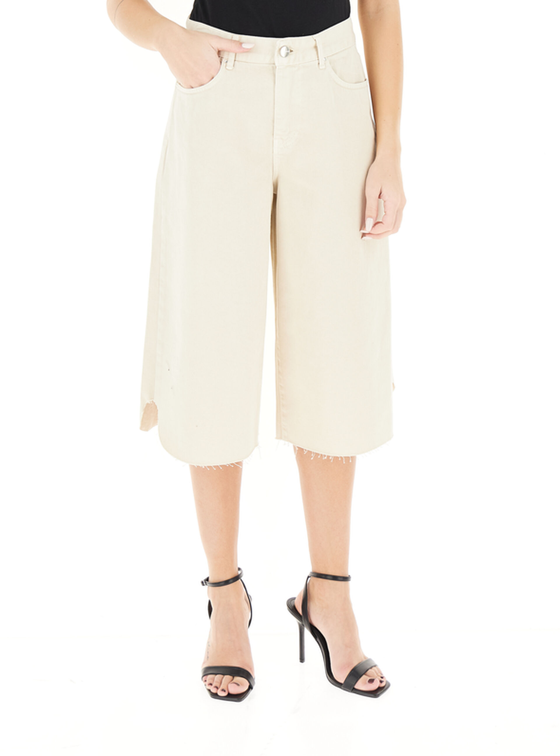 KOCCA Bermuda in cotone BEIGE 38