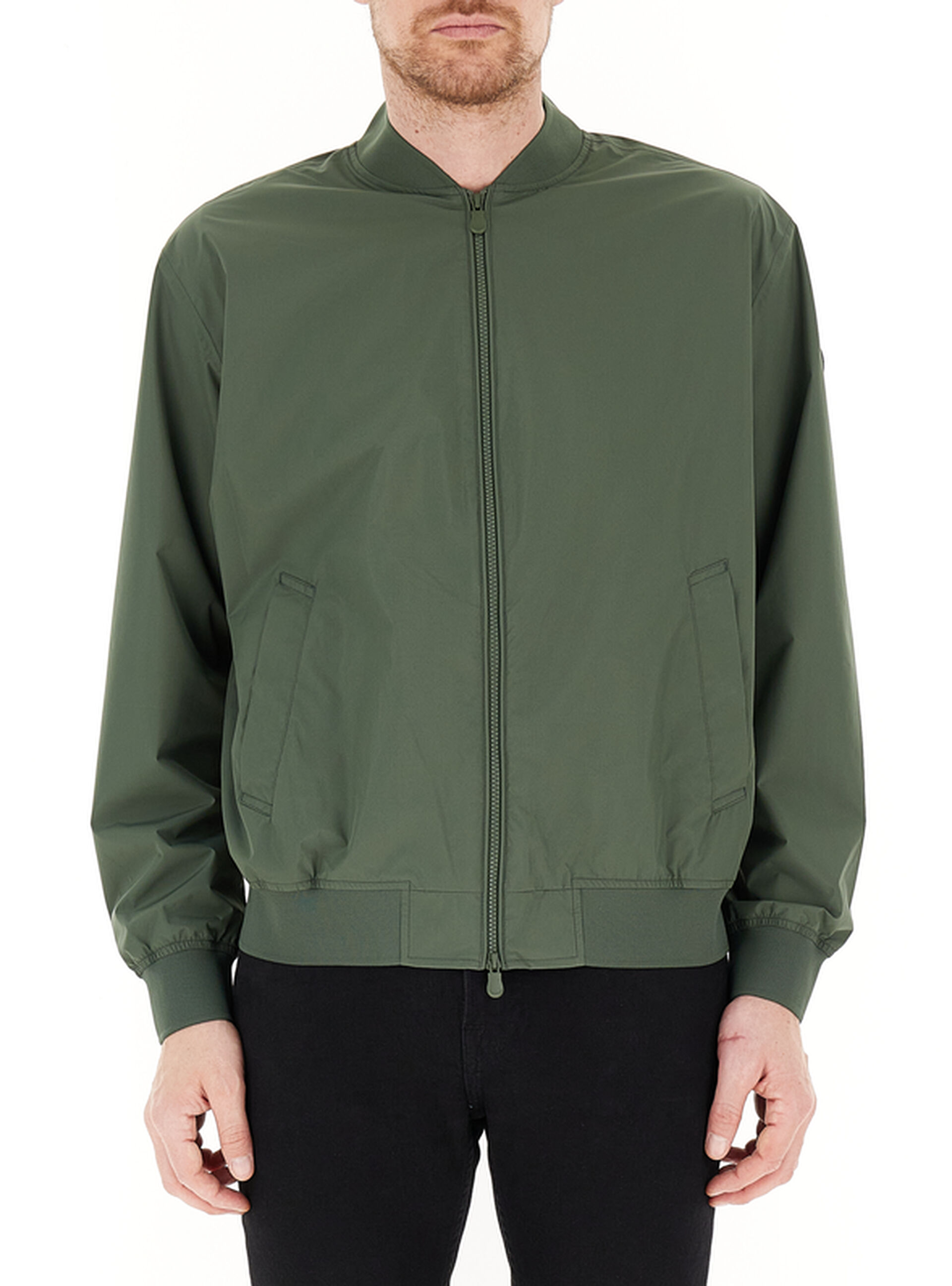 Giubbino antivento VERDE SCURO