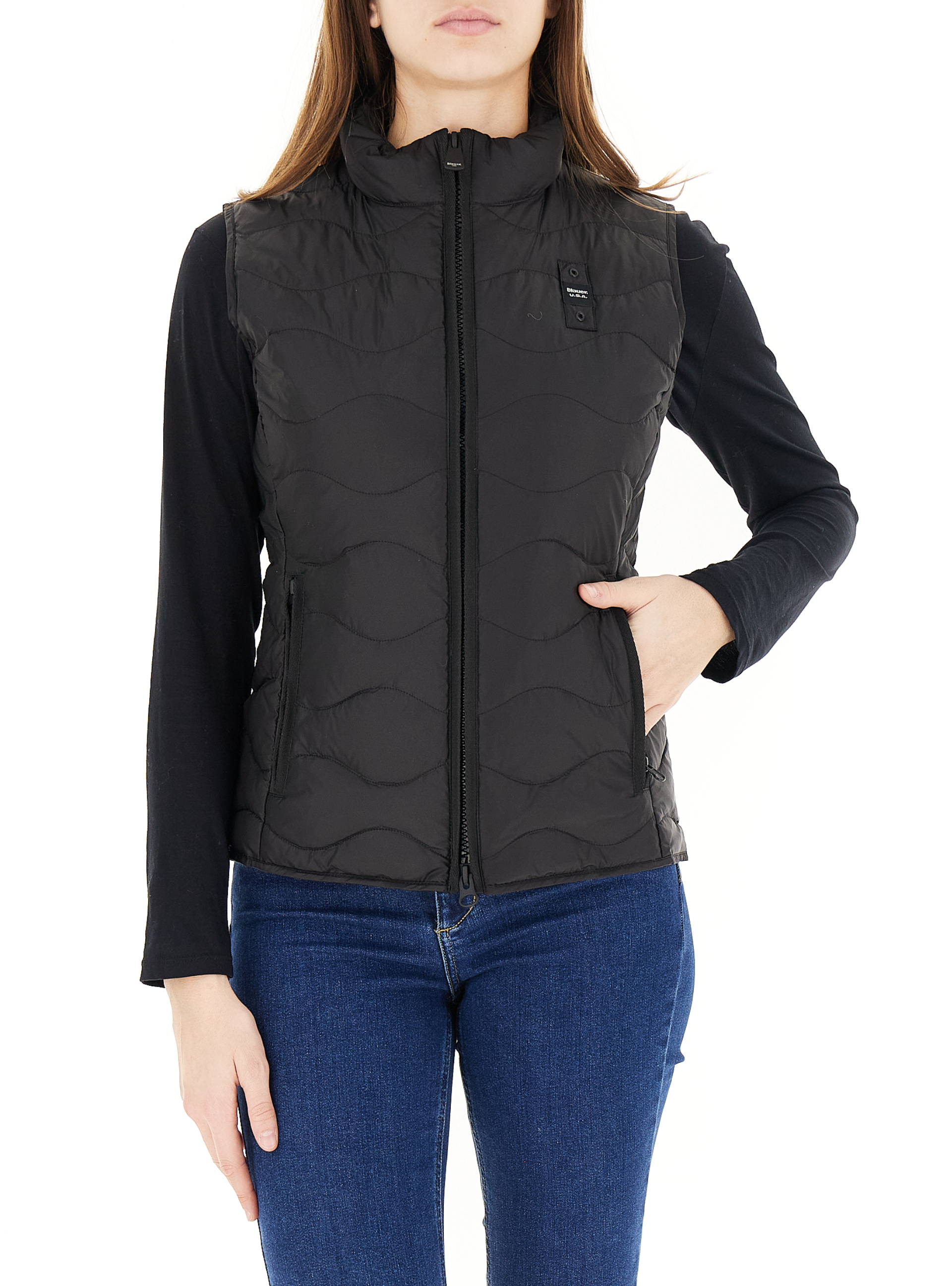 Blauer Piumino smanicato NERO