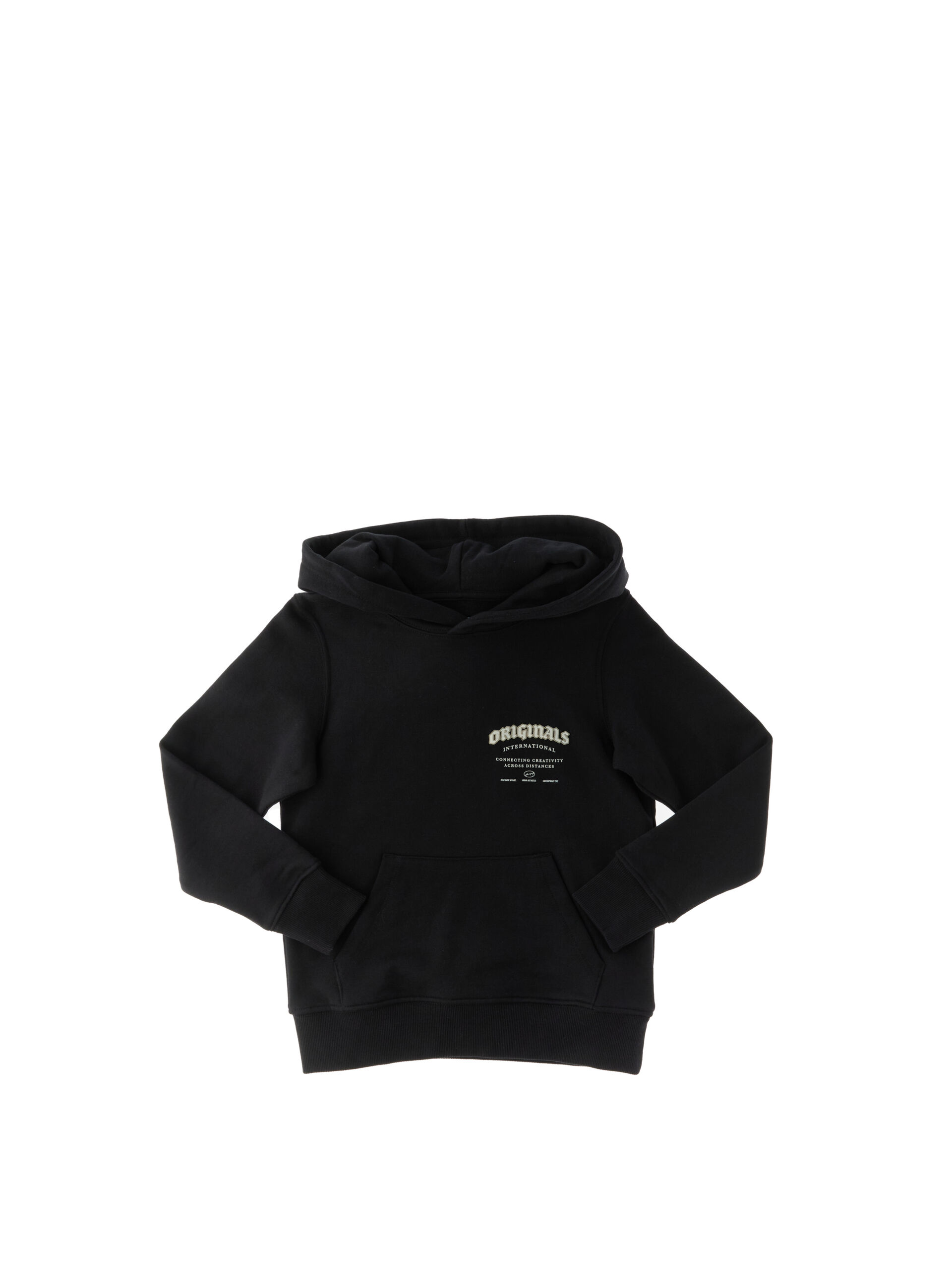 Felpa con cappuccio NERO 152
