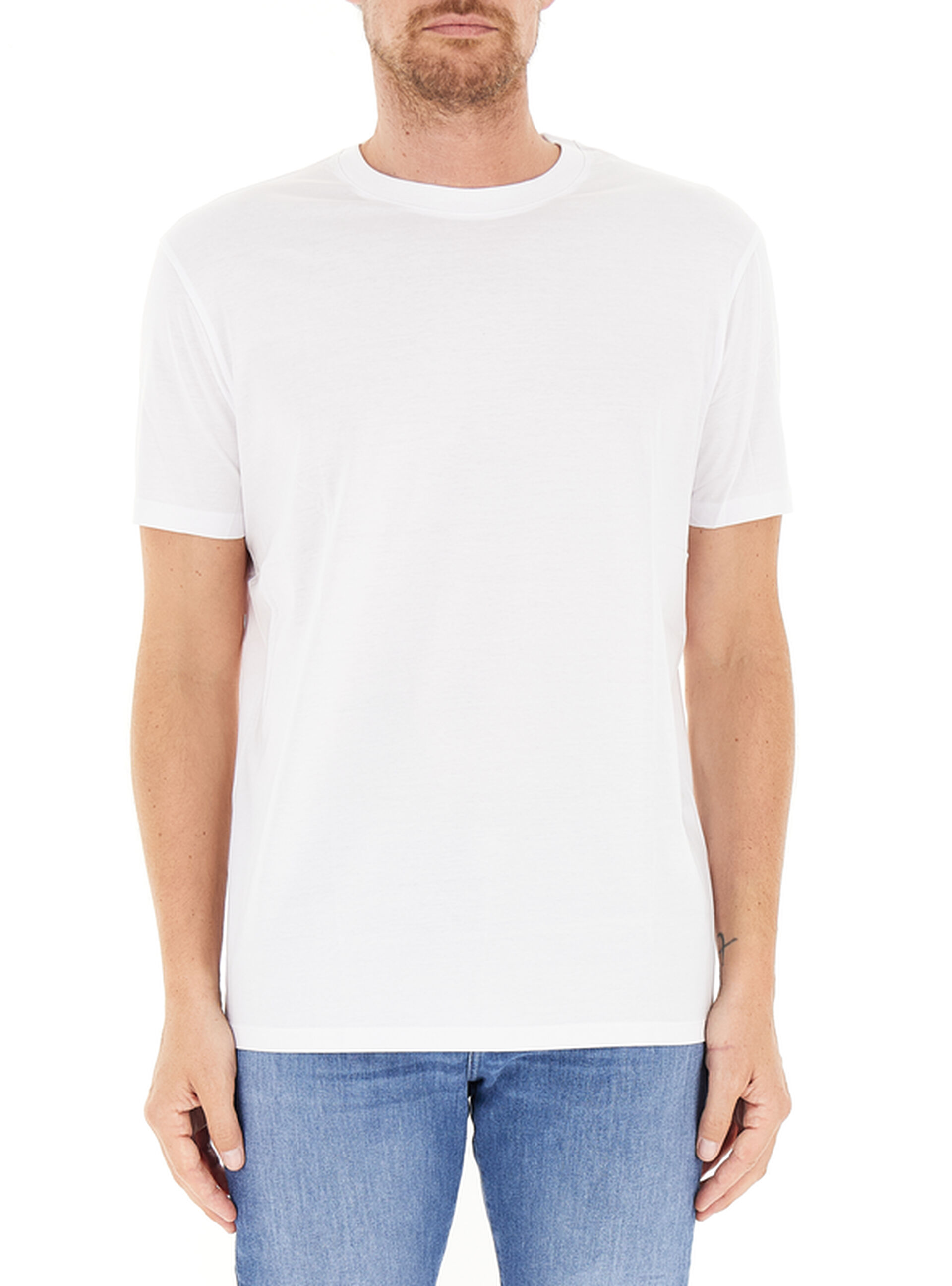 T-shirt girocollo BIANCO XL