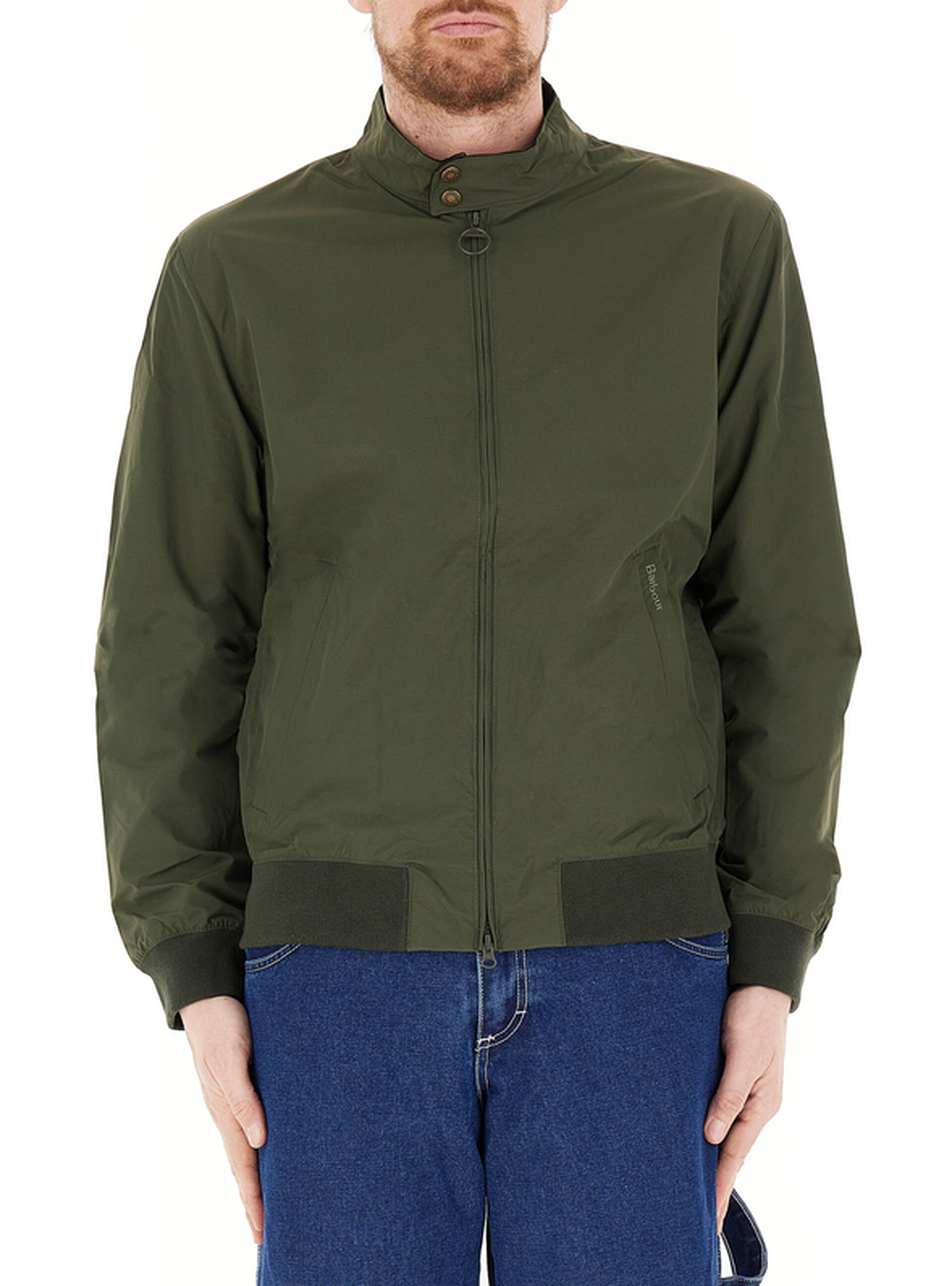 Barbour Bomber VERDE MILITARE XXL