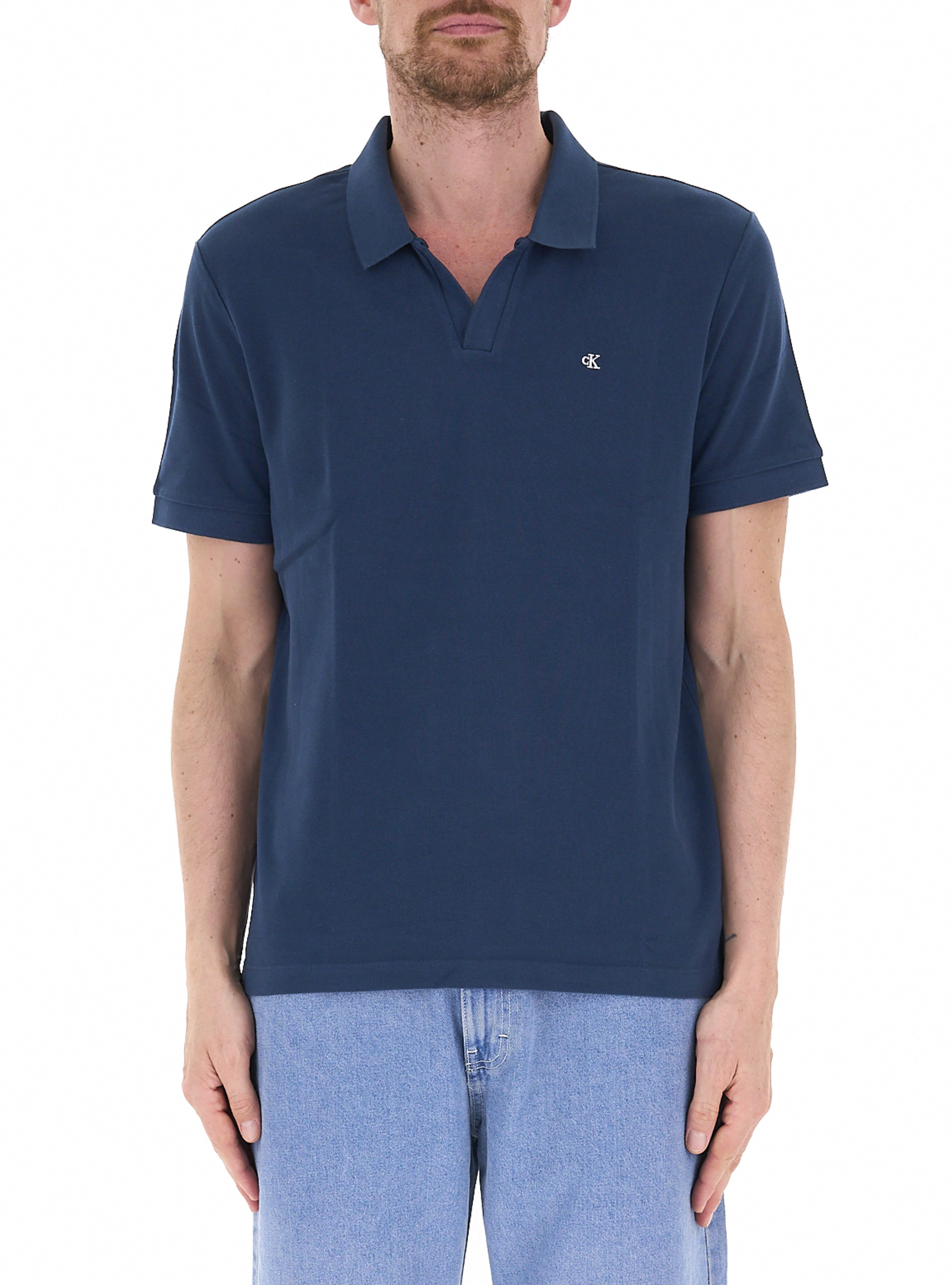 Polo maniche corte BLU