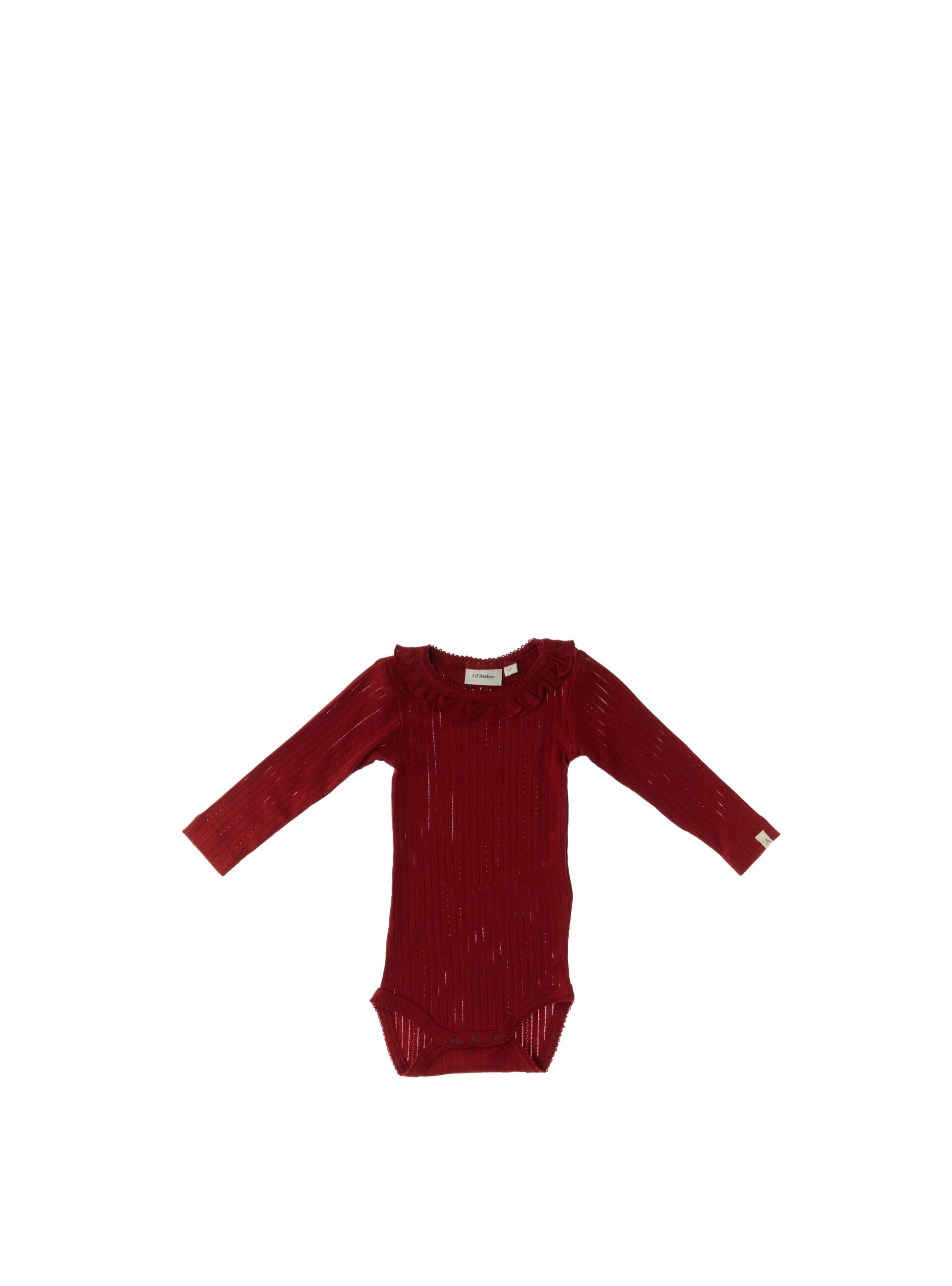 Body misto cotone ROSSO