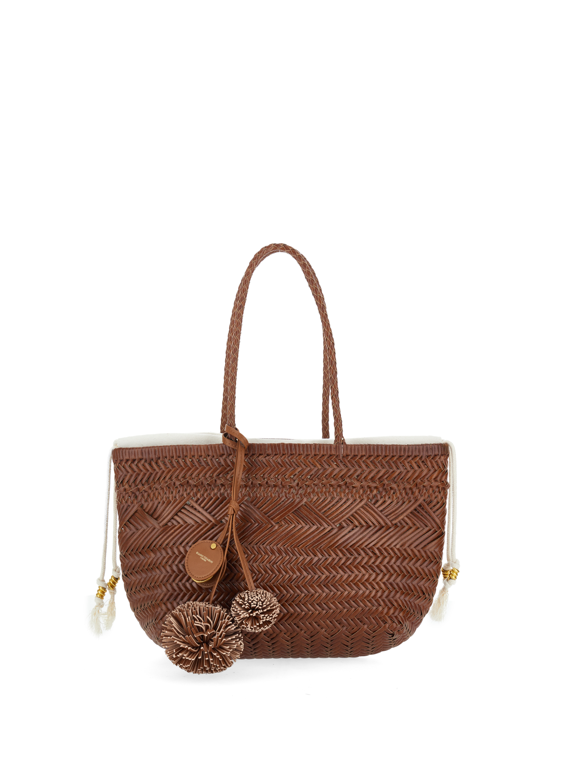 Borsa in pelle MARRONE U