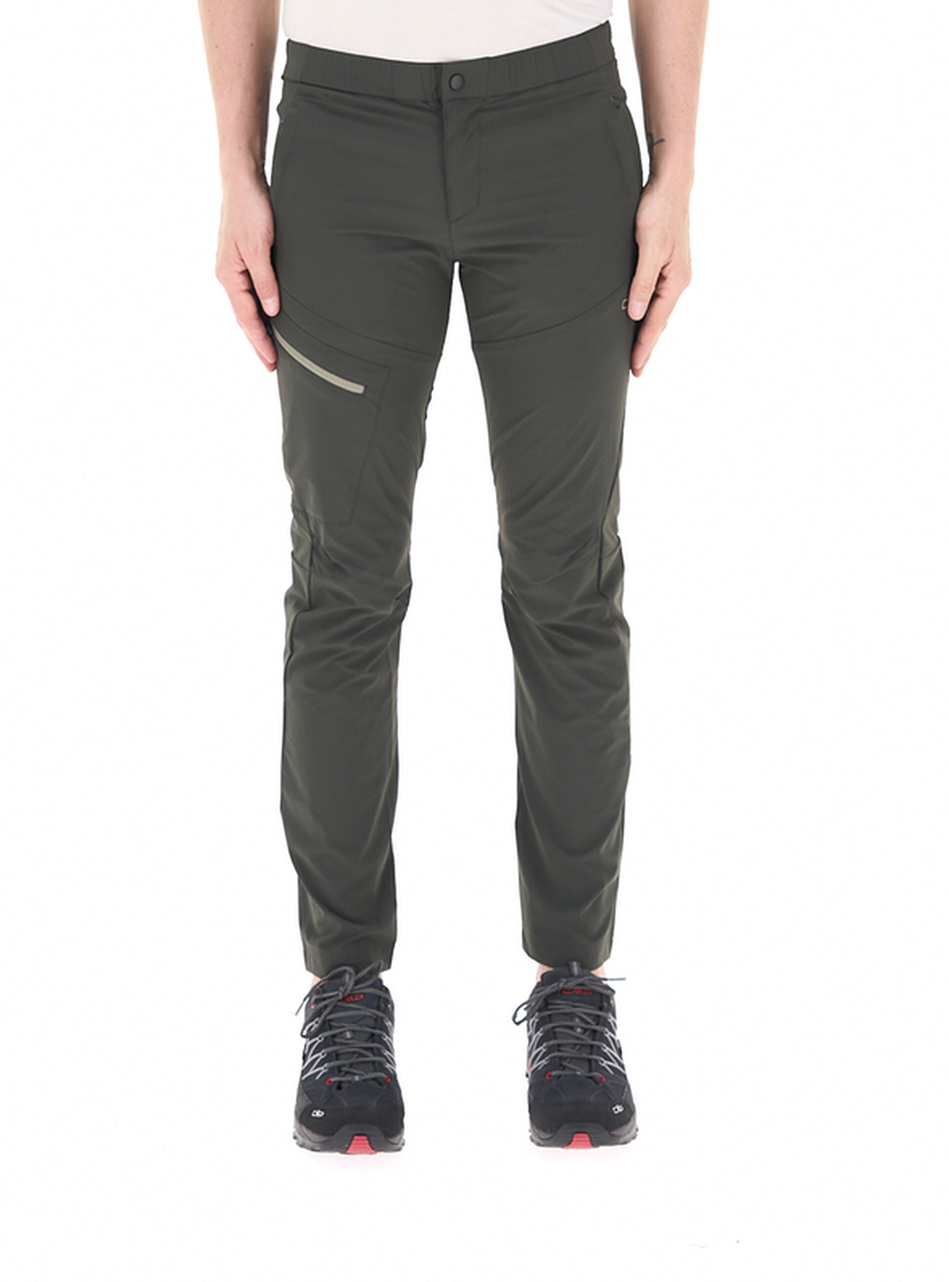 Pantalone tessuto tecnico VERDE MILITARE 58
