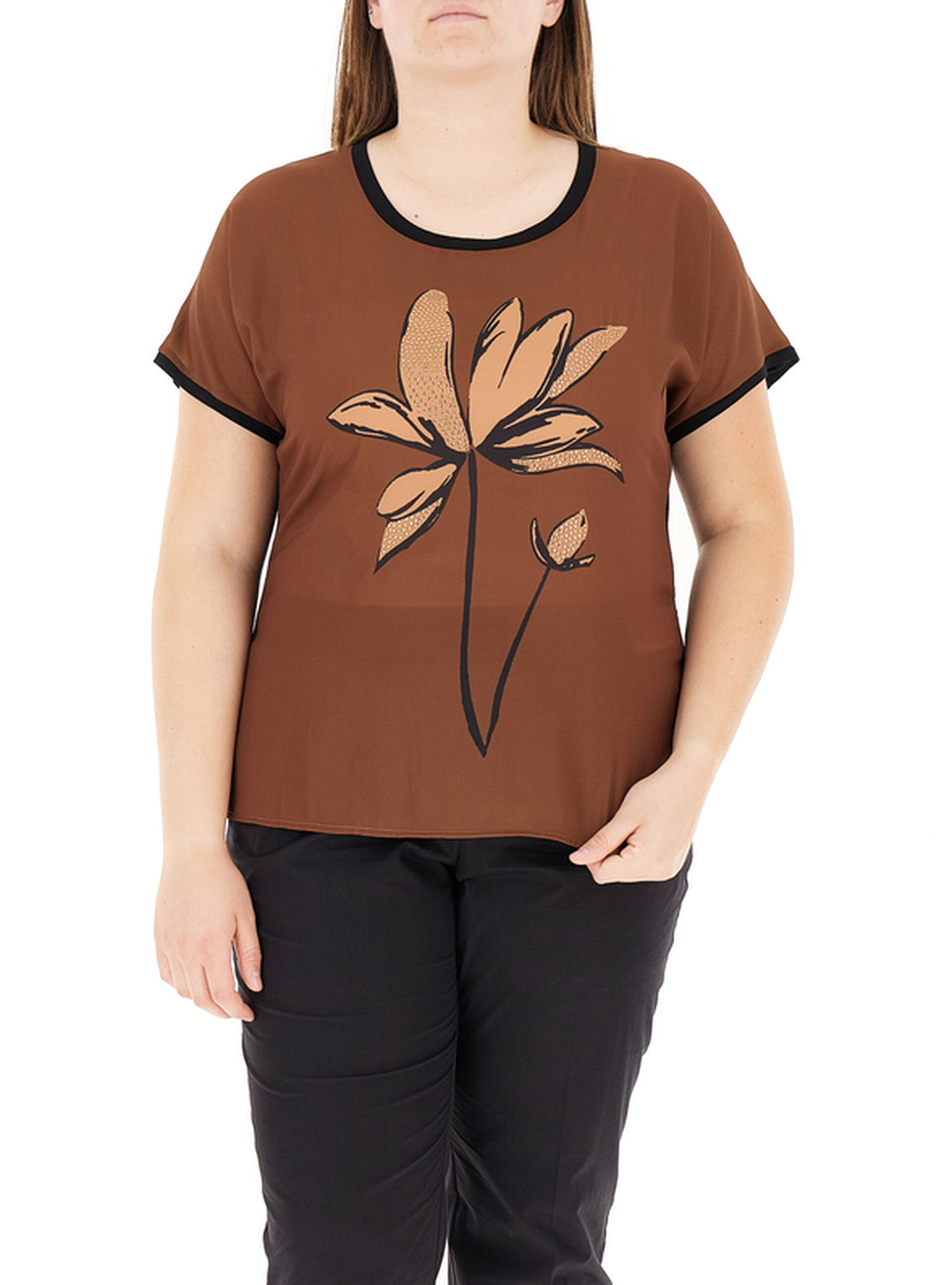 T-shirt girocollo TERRA S