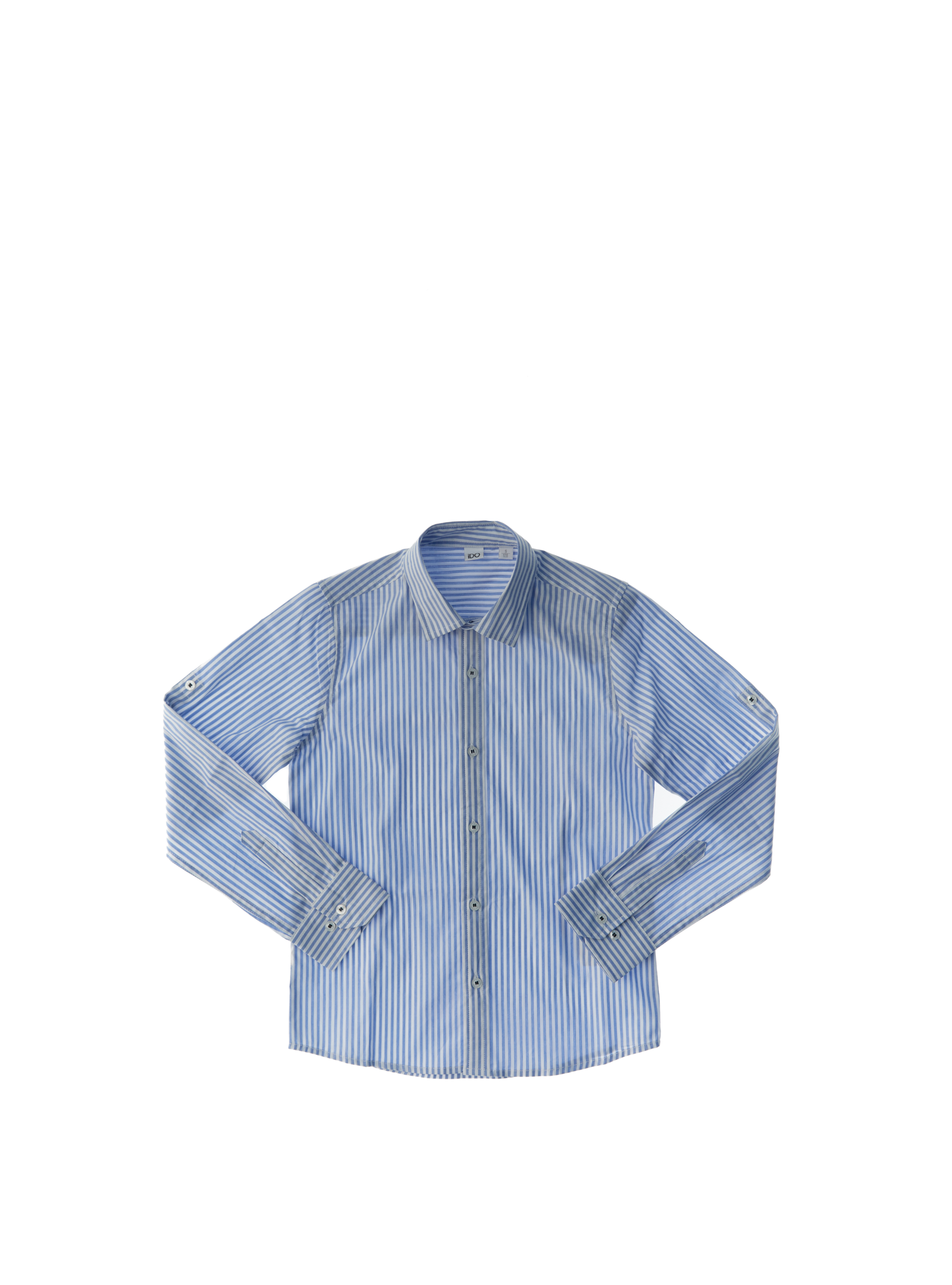 IDO Camicia a righe CELESTE L