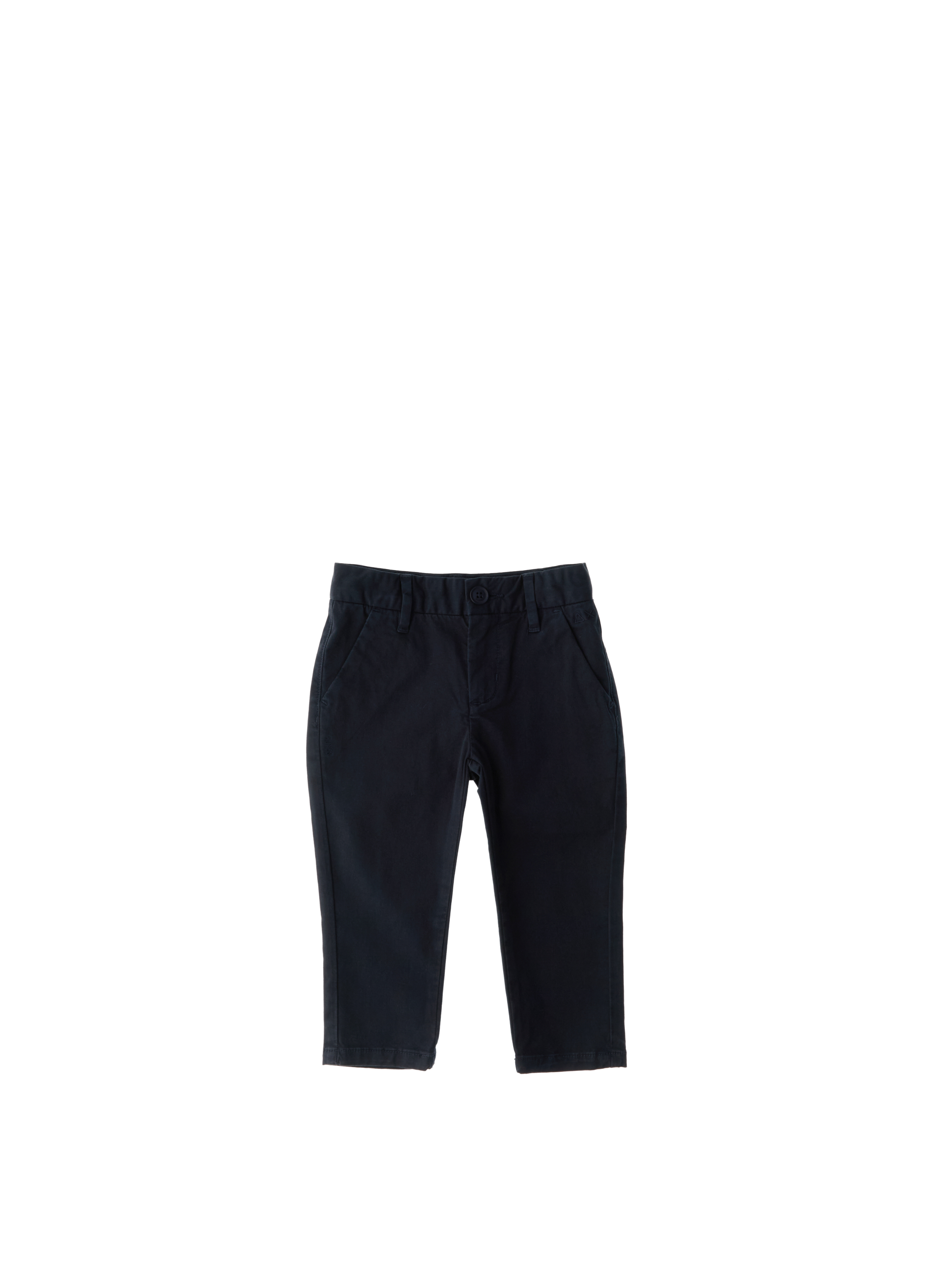 SUN68 Pantalone in cotone NERO
