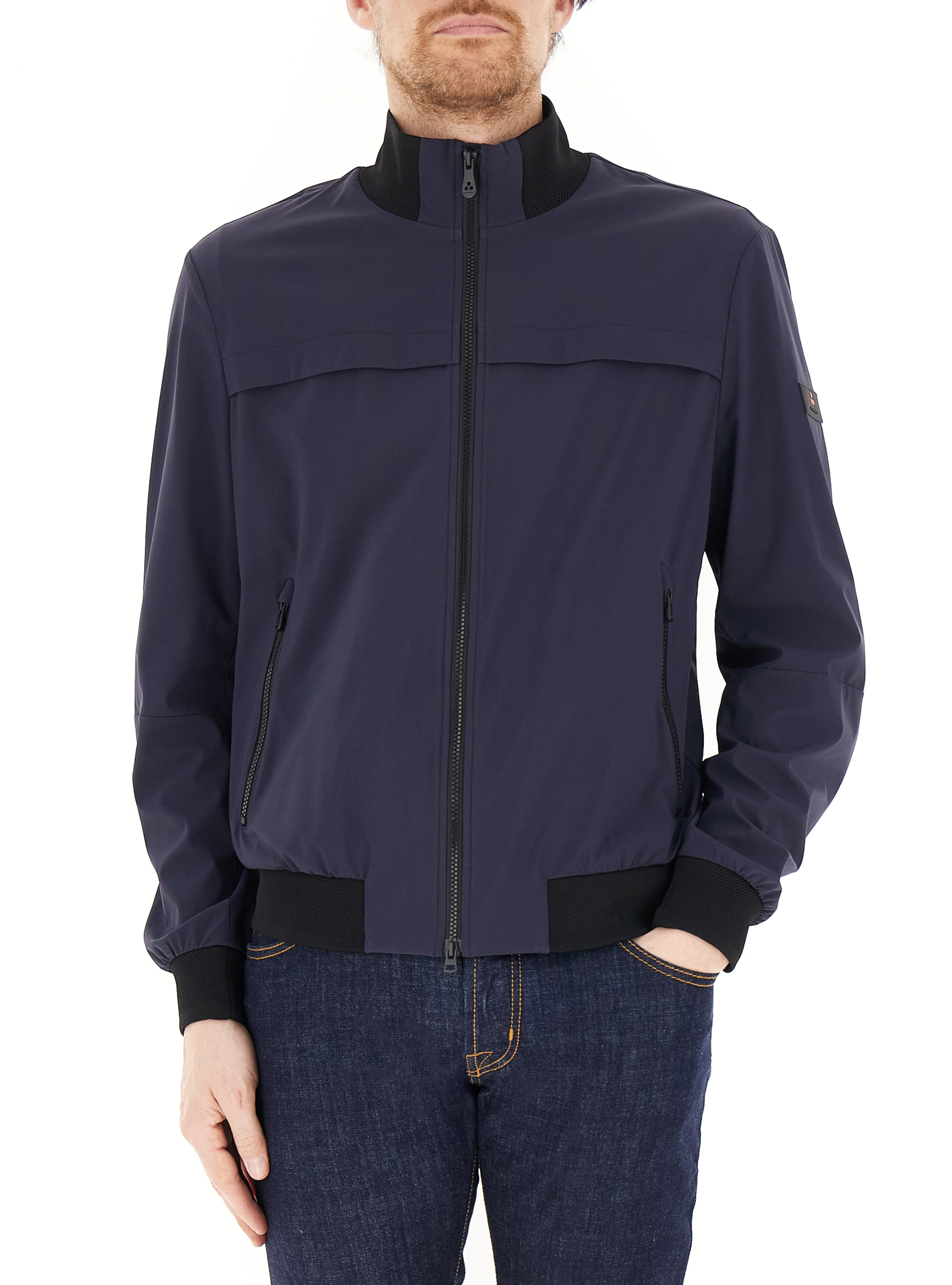 Bomber collo alto BLU NAVY XXXL