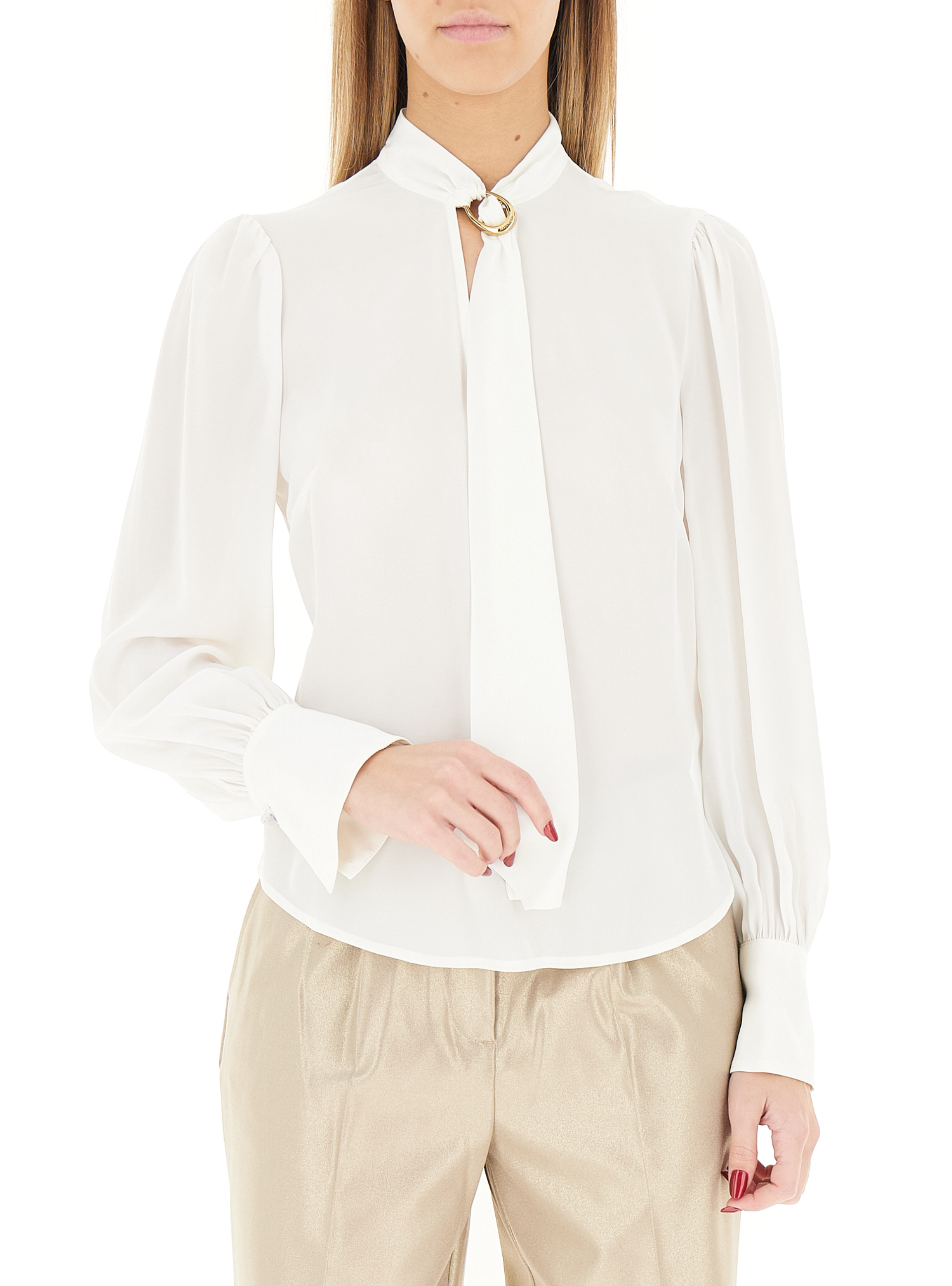 Blusa maniche lunghe PANNA 38